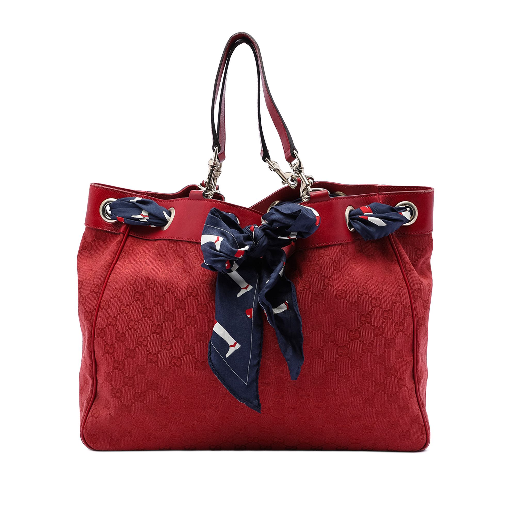 Gucci Gucci Large GG Canvas Positano Tote Size ONE SIZE - 1 Thumbnail
