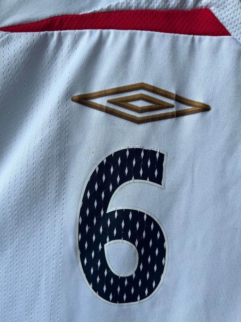 Umbro 2005/7 ENGLAND TEAM #6 TERRY HOME SOCCER JERSEY SHIRT SZ XXL Size US XXL / EU 58 / 5 - 6 Thumbnail