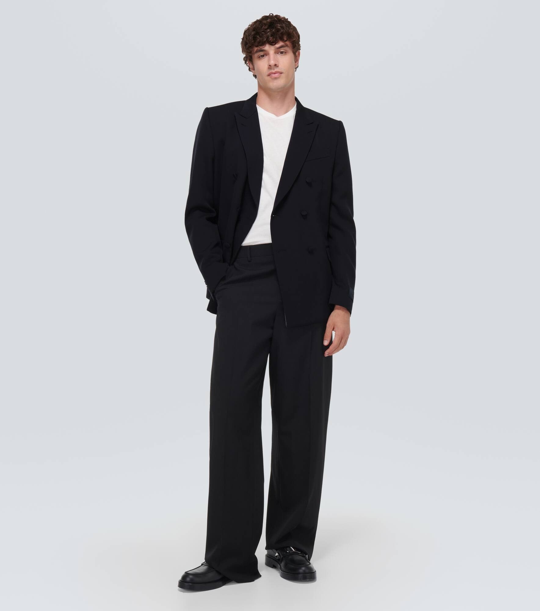 Valentino o1y0525 Blazer in Black Size US L / EU 52-54 / 3 - 5 Thumbnail