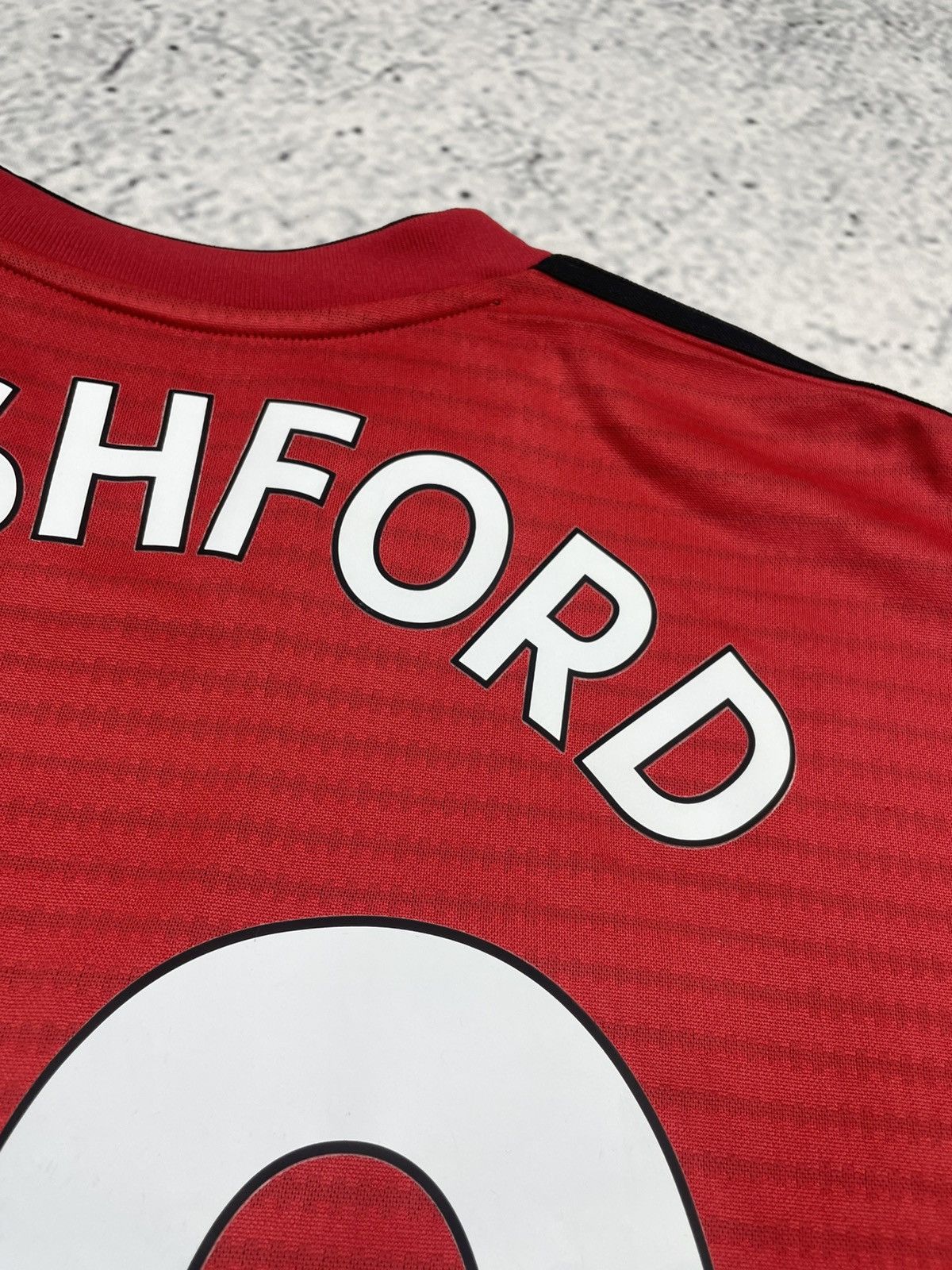 Adidas Adidas M Manchester UTD Long Sleeve Jersey #10 Rashford eg Size US M / EU 48-50 / 2 - 14 Thumbnail
