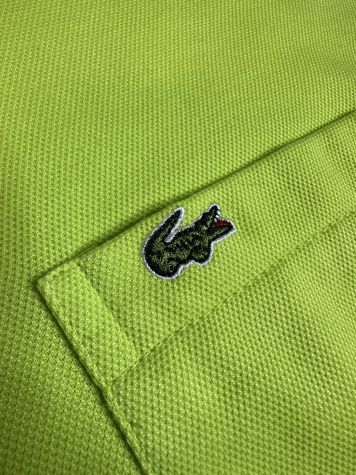 Lacoste × Vintage Lacoste Polo Shirt Vintage Made in France 🇫🇷 Streetwear Rare Size US XL / EU 56 / 4 - 7 Thumbnail