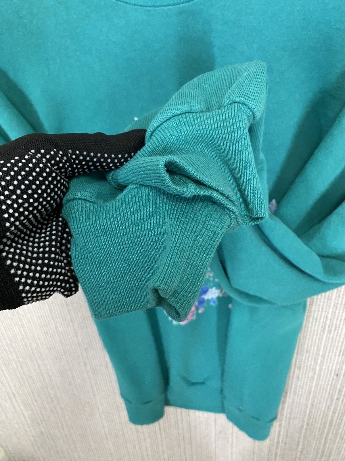 Vintage Vintage 90s farm flower sweatshirt crewneck pullover size L Size US L / EU 52-54 / 3 - 6 Thumbnail