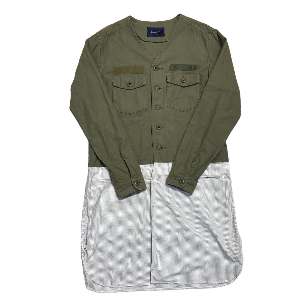 Yohji Yamamoto Switching long shirt JUR4404-1