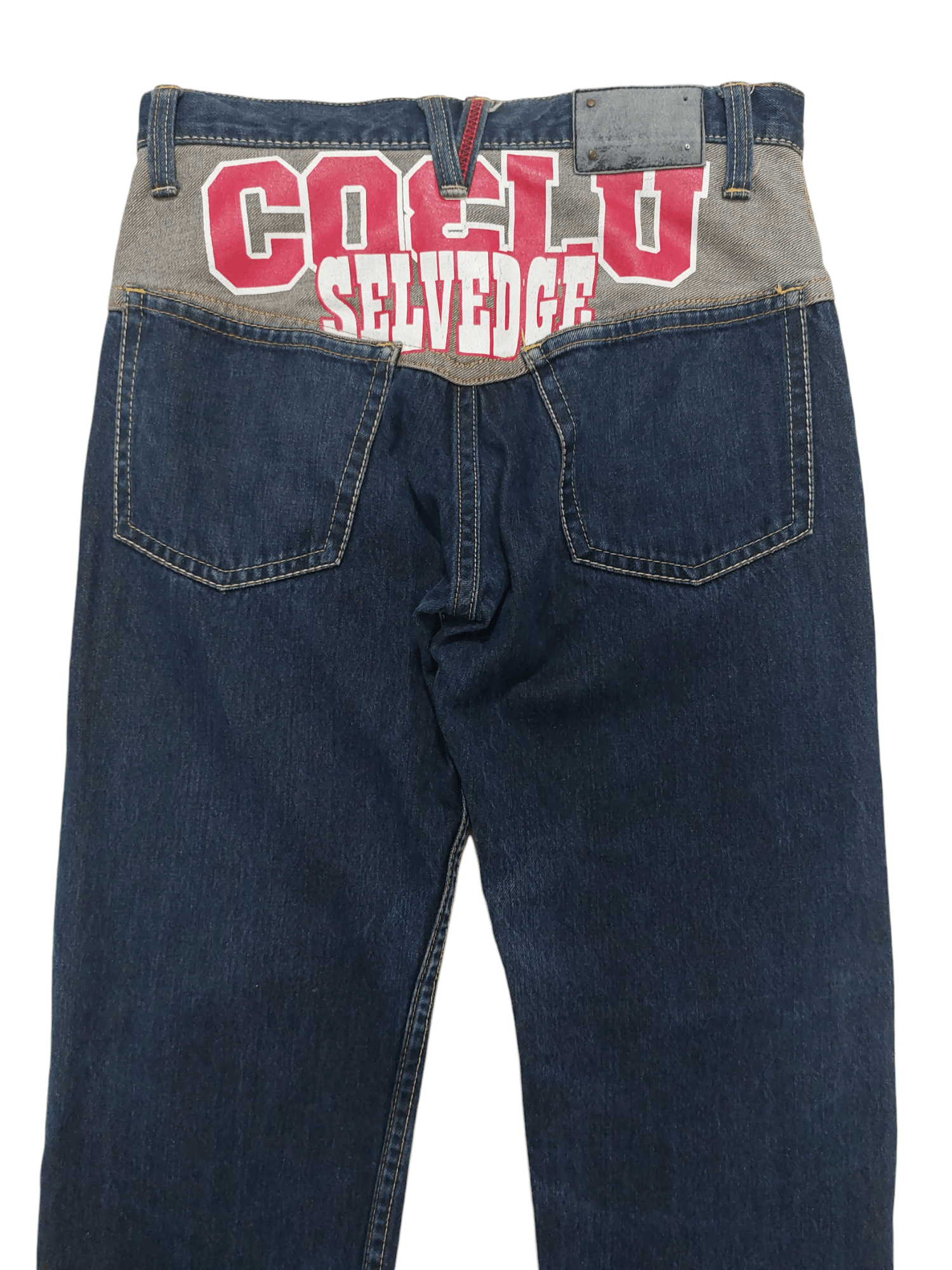 Other Co & Lu Big Logo Selvedge Denim Size US 30 / EU 46 - 13 Thumbnail