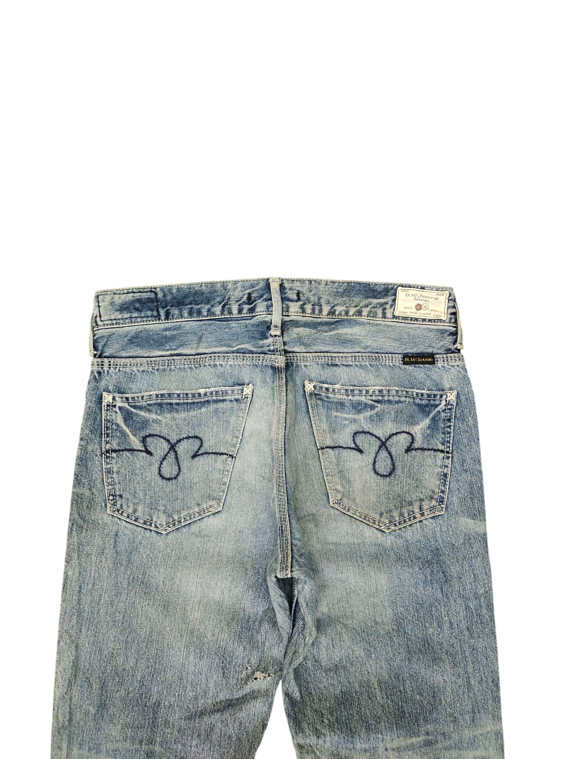 Kapital Vintage Blueway Japan Clawmark Distress Denim Jeans Size US 31 - 9 Thumbnail