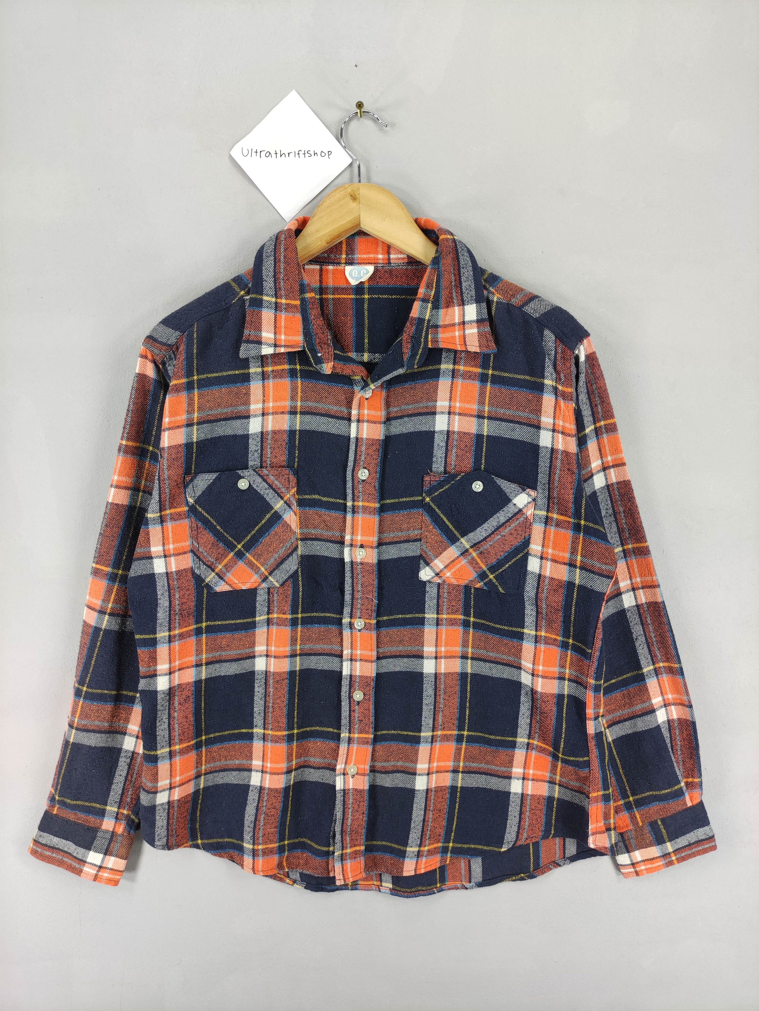 Flannel Vintage O.C Flannel Shirt Button Up Size US L / EU 52-54 / 3 - 1 Thumbnail