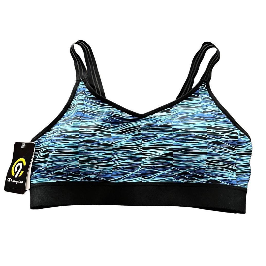 Champion C9 Champion Sports Bra Black White Junior size XL Size XL / US 12-14 / IT 48-50 - 1 Thumbnail