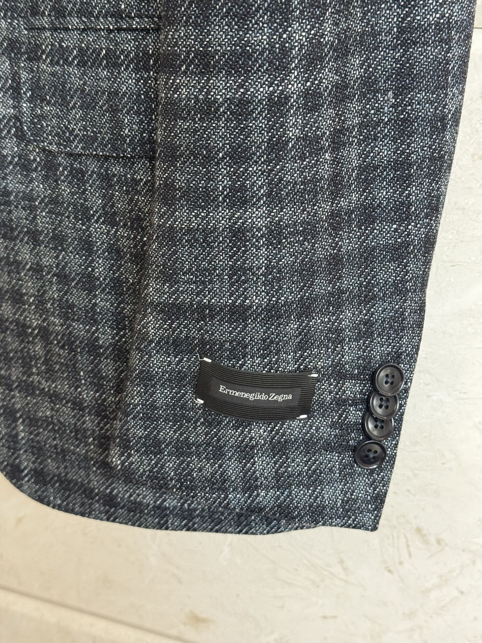 Ermenegildo Zegna ZEGNA / Tailored Milano Fit Check Pattern Blazer / EU 48 Size 38R - 7 Thumbnail