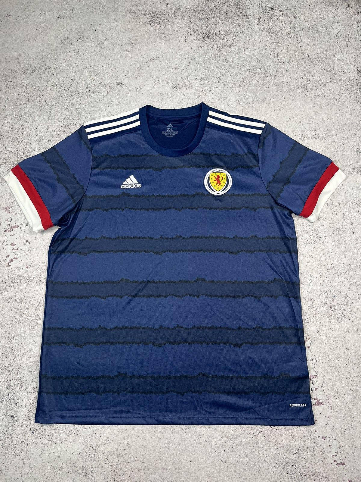 Adidas SCOTLAND NATIONAL ADIDAS 2020 FOOTBALL HOME JERSEY SIZE XXL Size US XXL / EU 58 / 5 - 3 Thumbnail