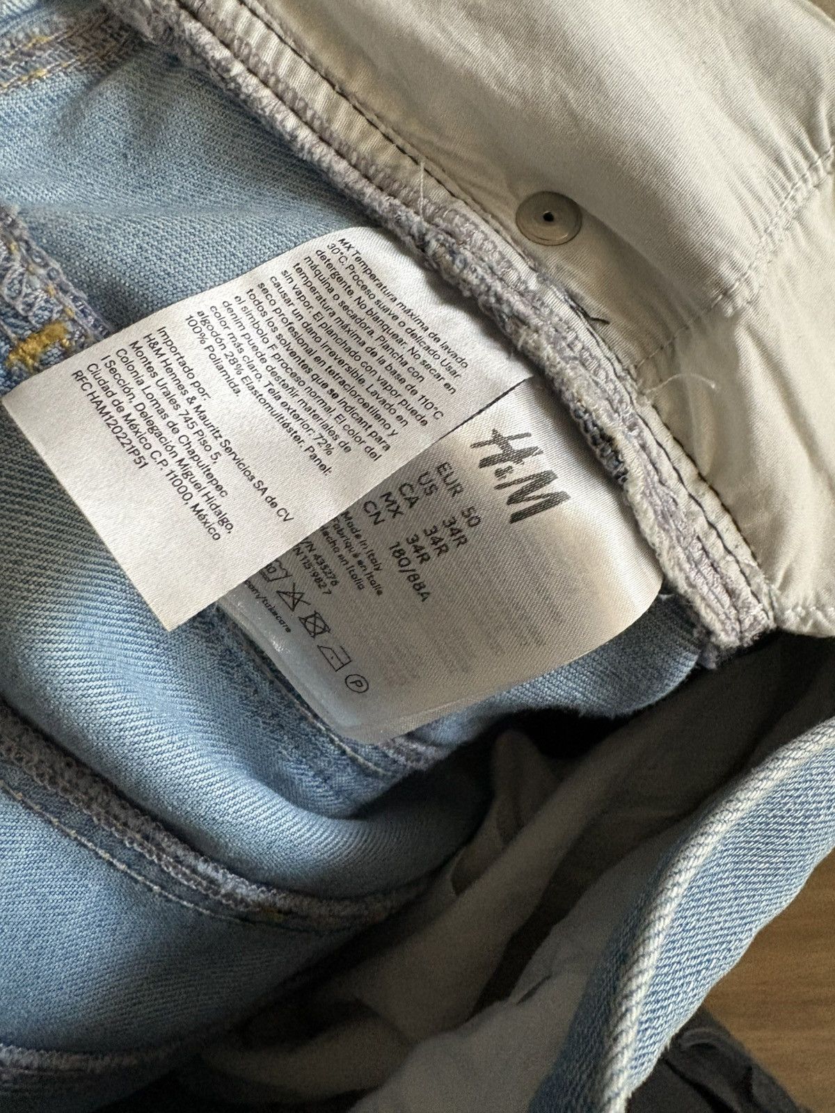H&M × Mugler H&M x Mugler Denim Jeans Size US 34 / EU 50 - 6 Thumbnail