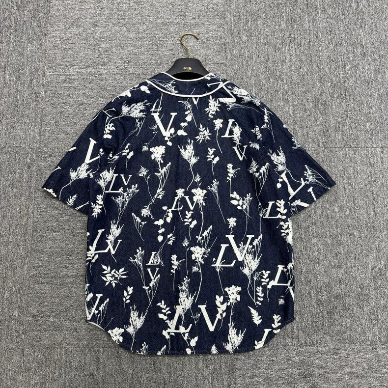 Louis Vuitton Louis Vuitton Floral Short Sleeve Shirt -2505 Size US XS / EU 42 / 0 - 2 Thumbnail