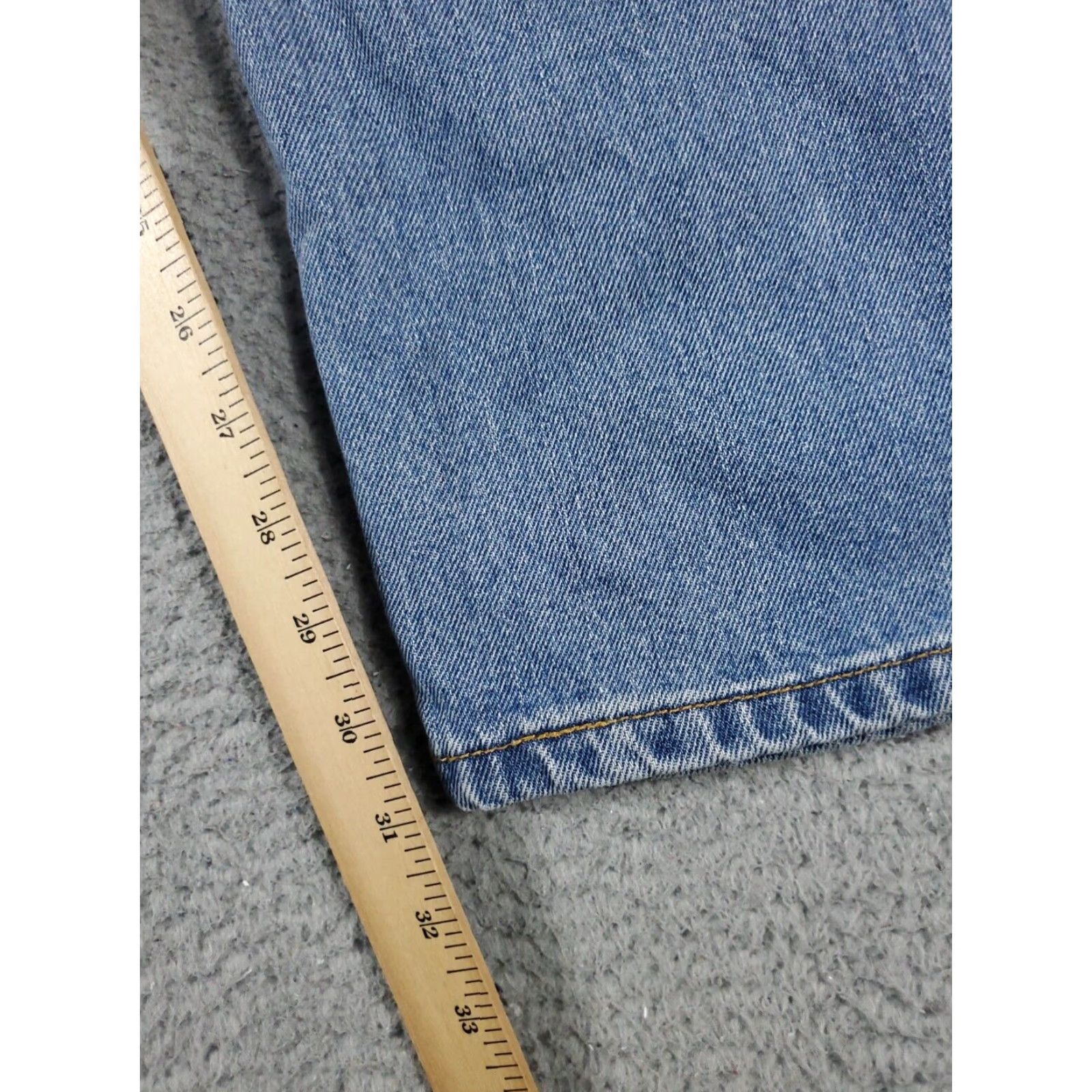 Levi's Levis Mens Straight Leg Jeans Blue 40x32 Extra Large XL Casual Size US 40 / EU 56 - 5 Thumbnail