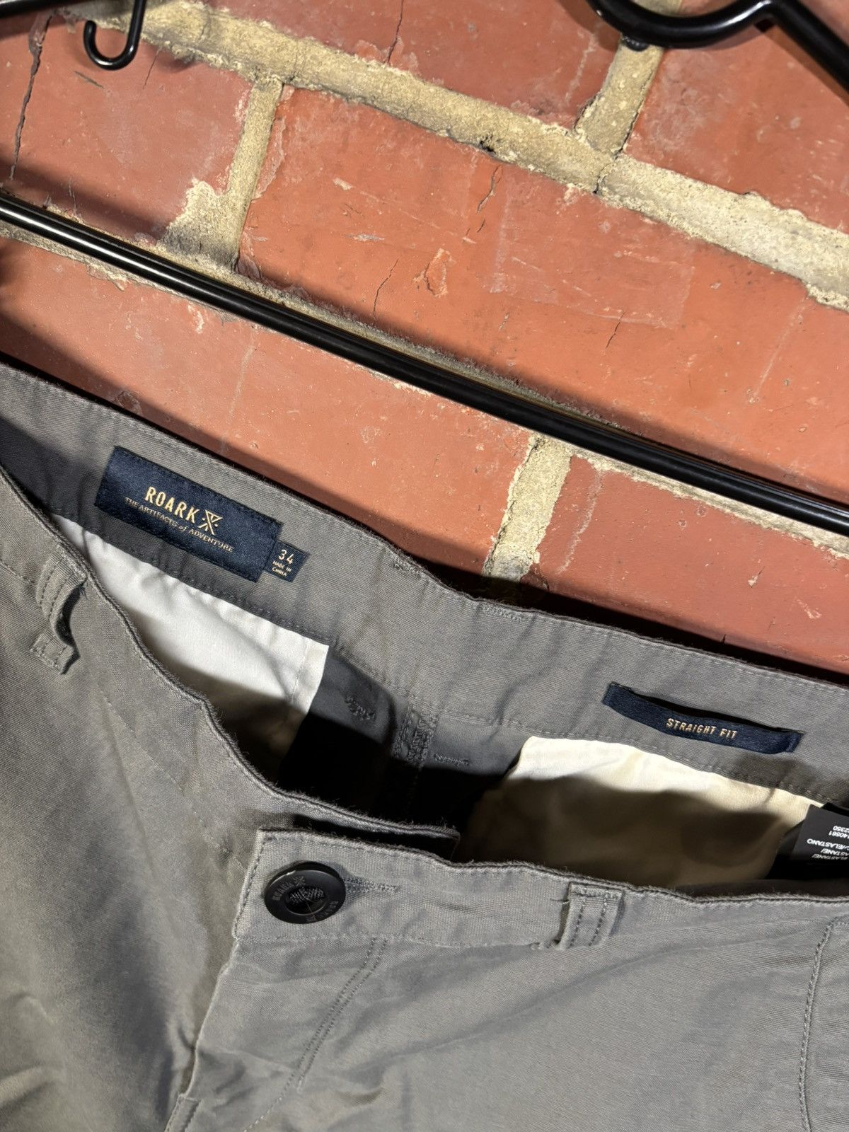 Roark Roark Porter 3.0 Embroidered Chino Skeleton Men 34 R 35x31.5 Size US 34 / EU 50 - 7 Thumbnail