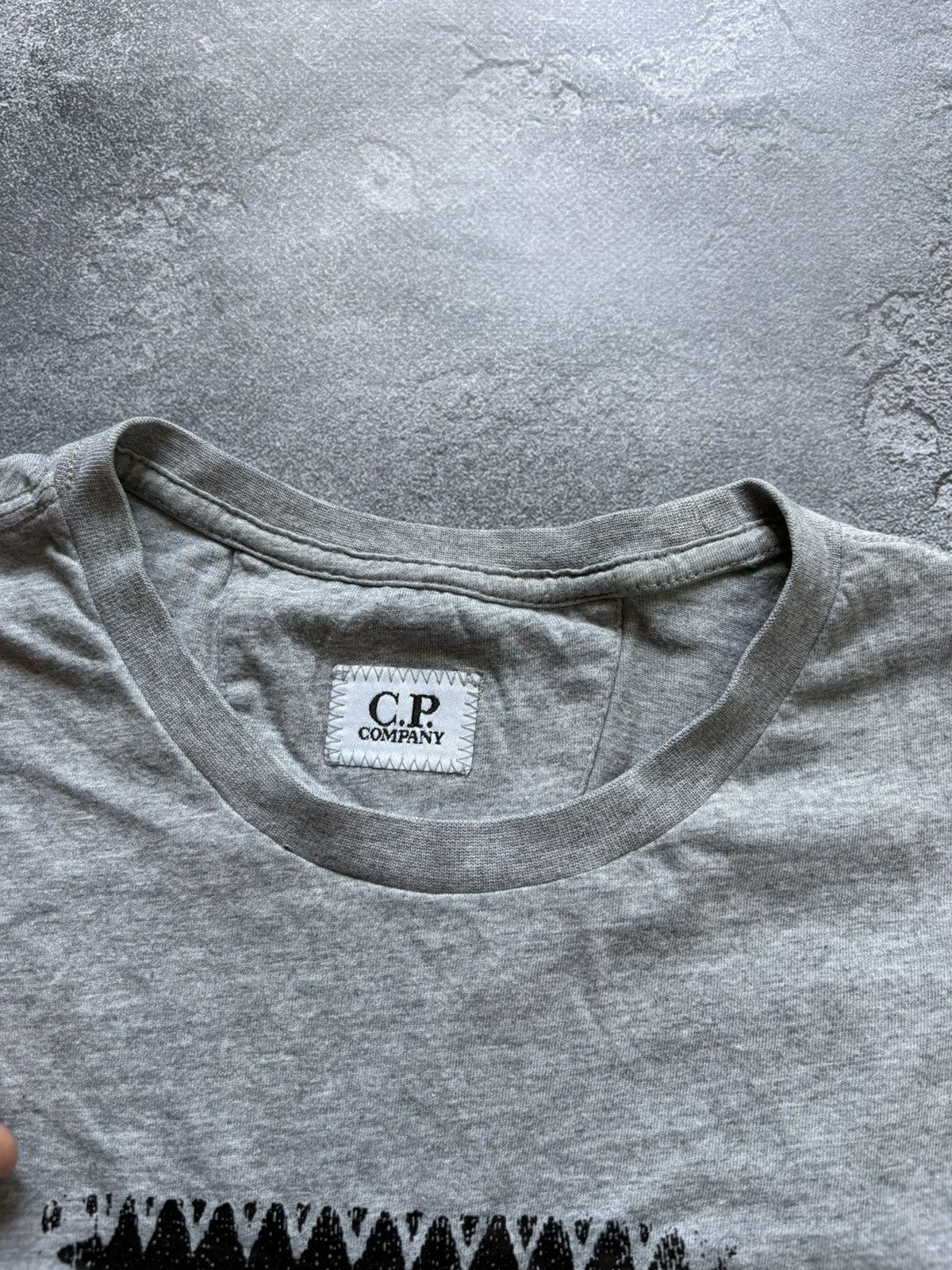 C.P. Company Vintage C.P. Company Logo Grey Mens T-Shirt Size S Size US S / EU 44-46 / 1 - 7 Thumbnail
