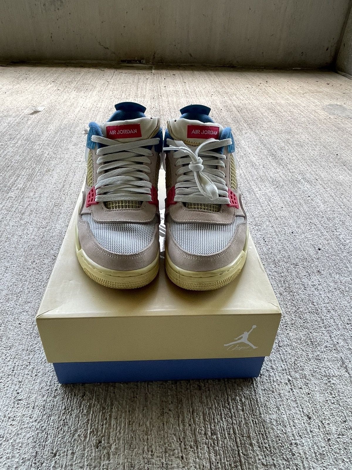 Jordan Brand jordan 4 retro union guava ice (basically new) Size US 10.5 / EU 43-44 - 4 Thumbnail