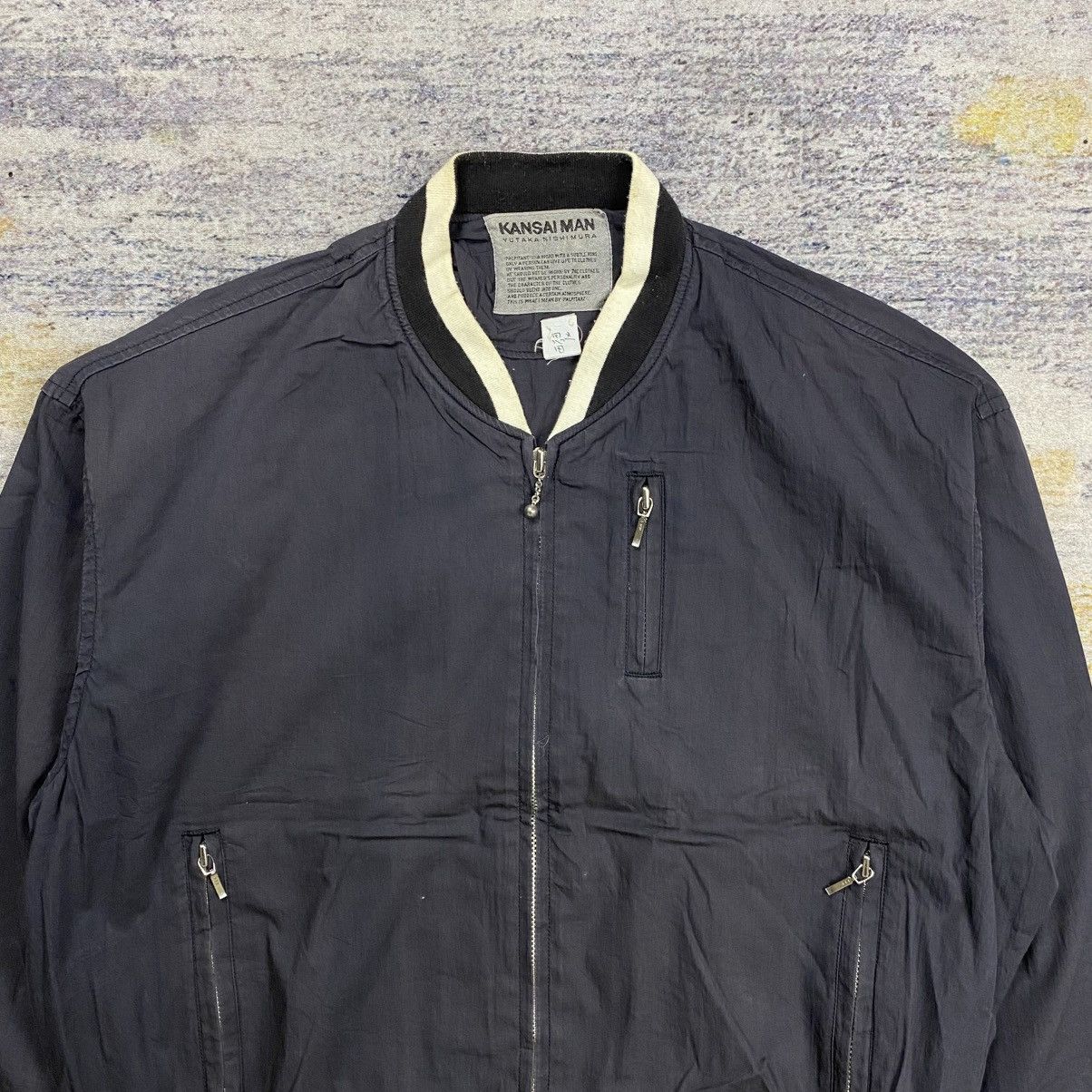 Kansai Yamamoto Vintage 90s kansai Man yutaka nishimura bomber jacket Size US M / EU 48-50 / 2 - 3 Thumbnail