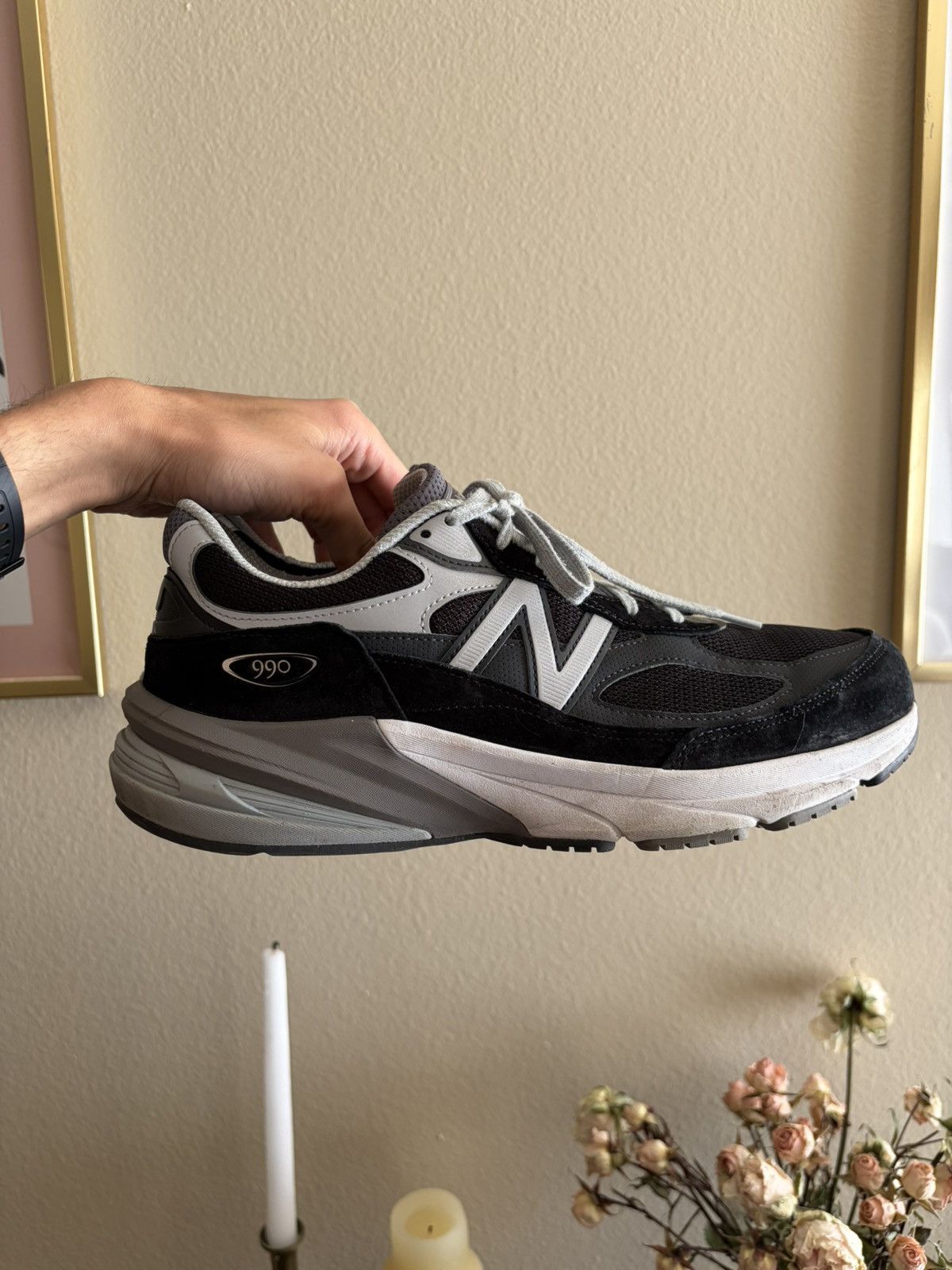 New Balance New Balance 990v6 M 11.5 EE Wide Size US 11.5 / EU 44-45 - 1 Thumbnail