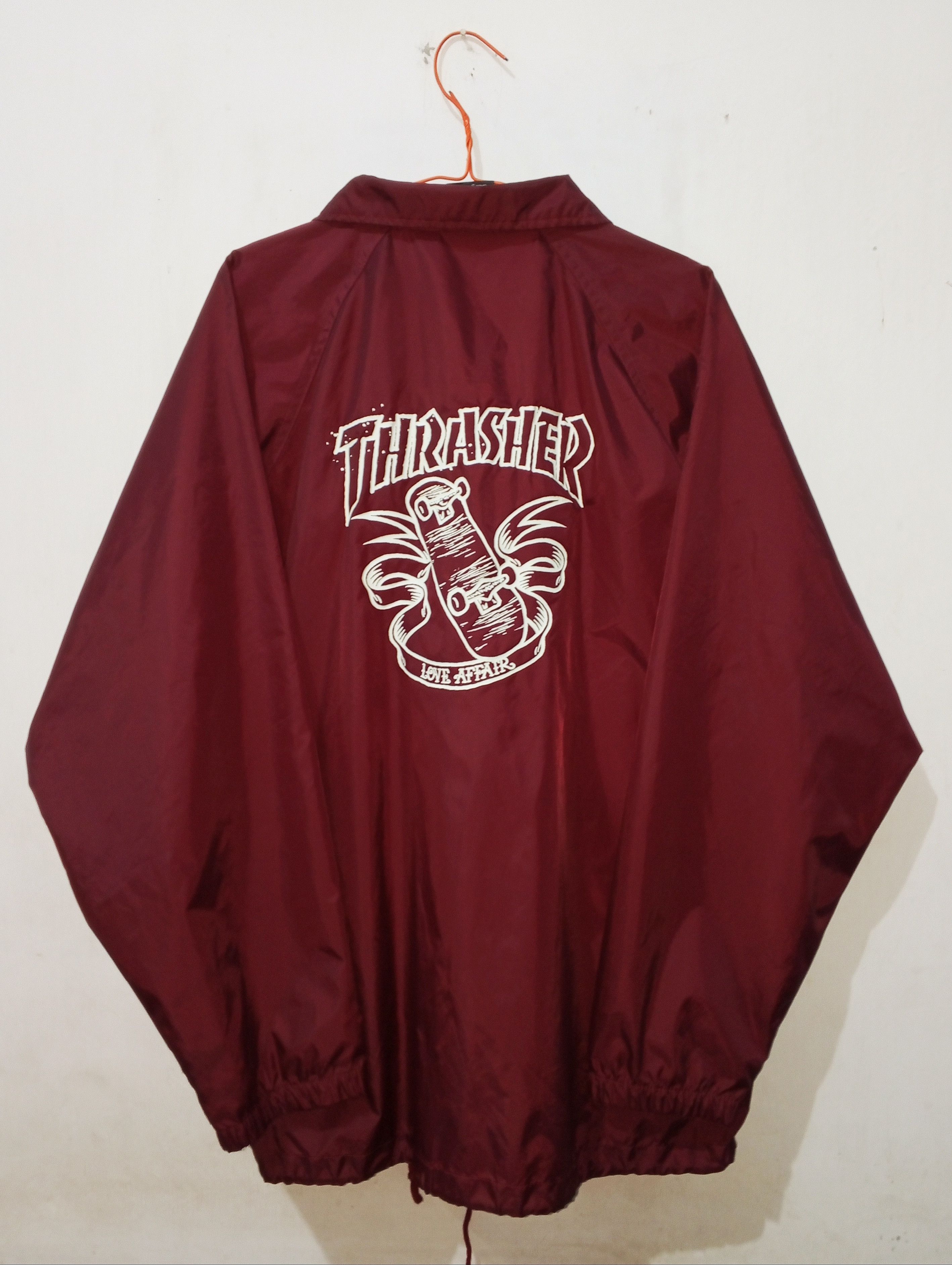 Thrasher Thrasher x Print Star Coach Jacket Size US XL / EU 56 / 4 - 2 Thumbnail
