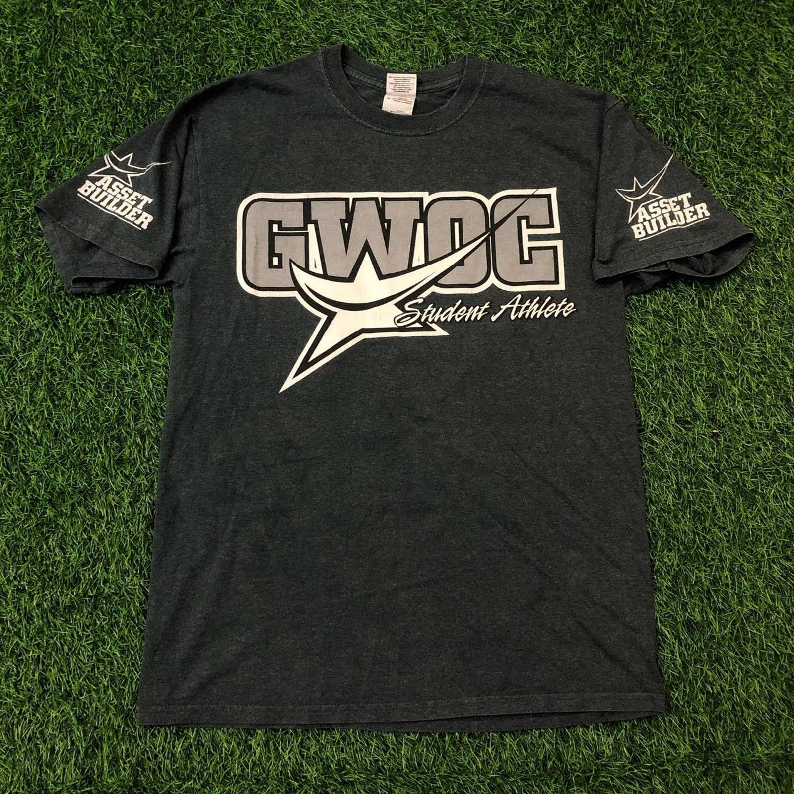Gildan Grey GWOC Student Athlete Asset Builder Graphic Tee Size US M / EU 48-50 / 2 - 1 Thumbnail