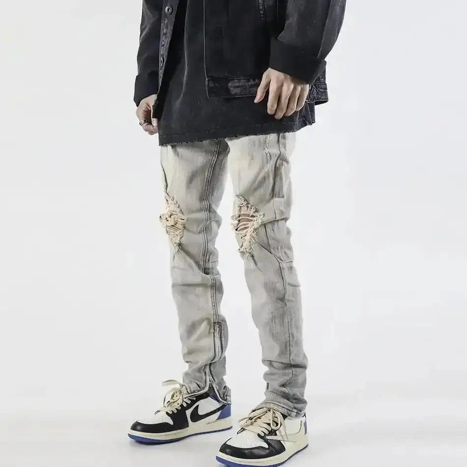 Japanese Brand × Jean Ripped Jeans Skinny Size US 32 / EU 48 - 1 Thumbnail