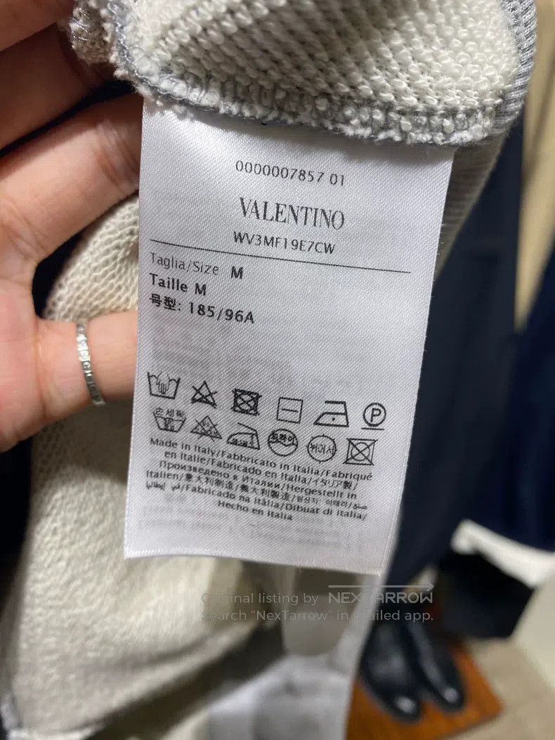 Valentino Valentino Hooded sweatshirt jacket color-blocked gray coat Size M / US 6-8 / IT 42-44 - 3 Thumbnail