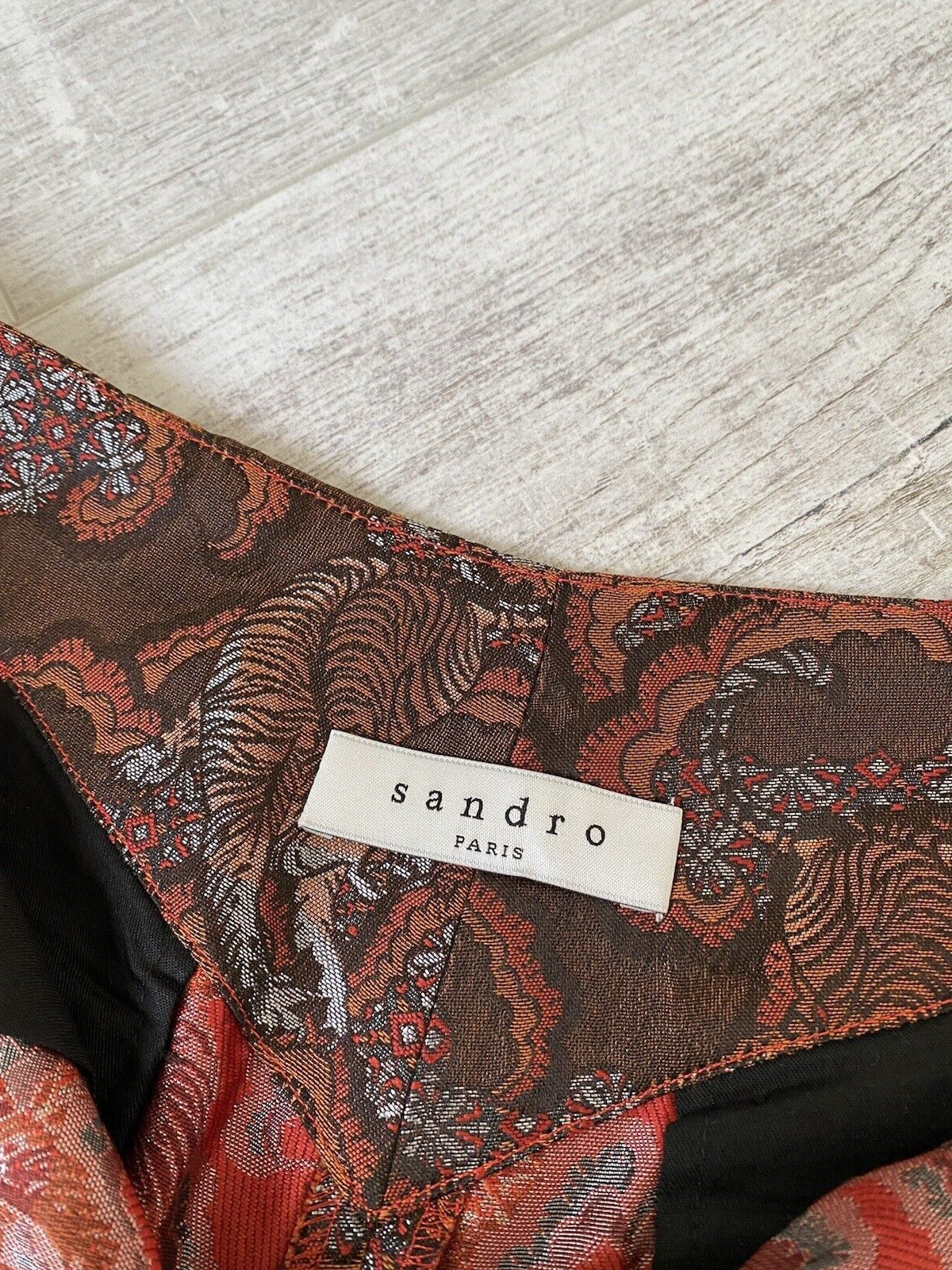 Sandro NEW Sandro Womens Luxury Printed Short Shorts Size 27" / US 4 / IT 40 - 13 Thumbnail