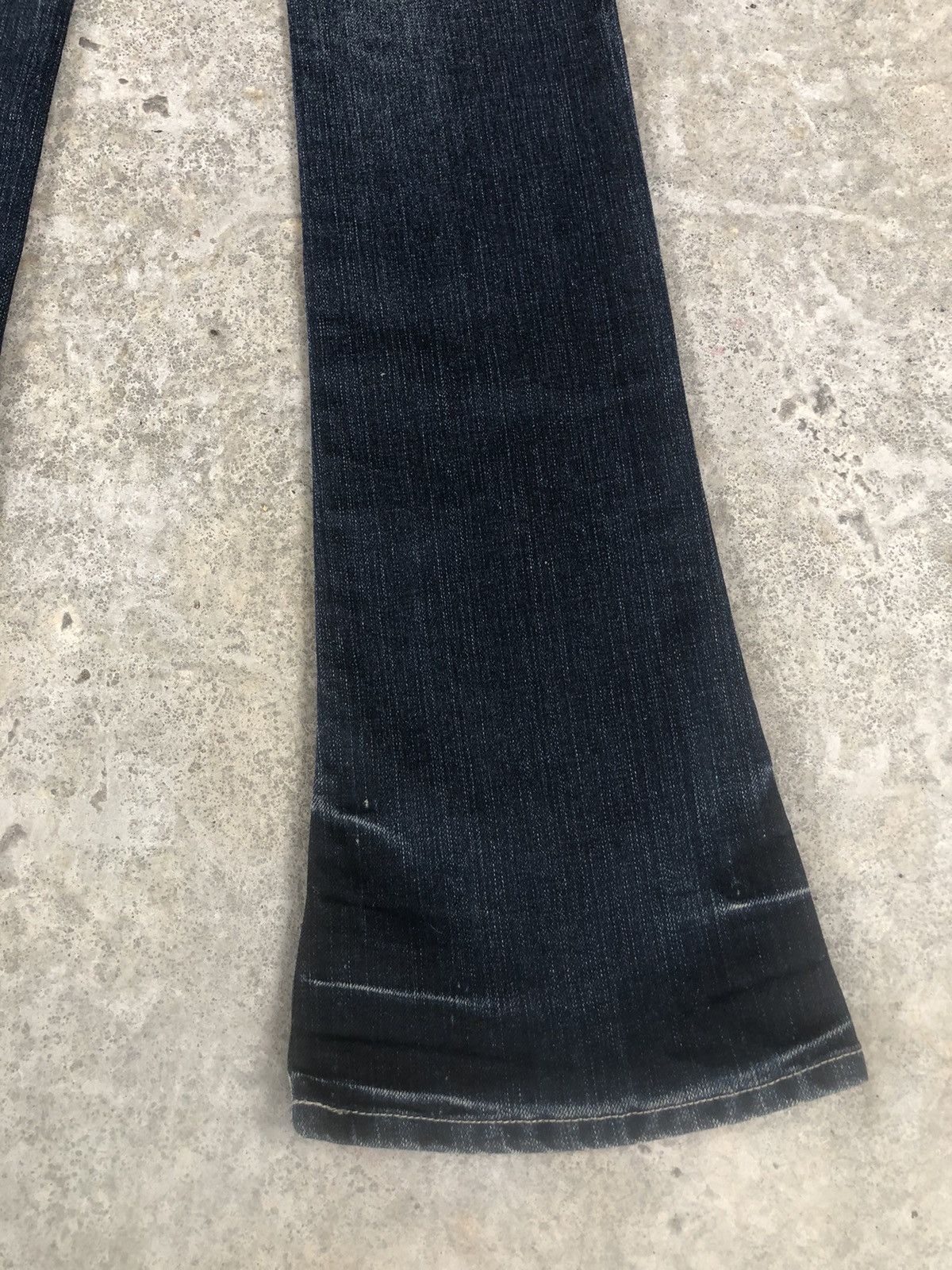 If Six Was Nine Japanese Durer Flared Jeans Distressed Jeans Size US 31 - 12 Thumbnail