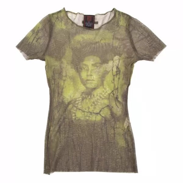Jean Paul Gaultier Jean Paul Gaultier Ethnic portrait gauze clothing Size US M / EU 48-50 / 2 - 1 Thumbnail