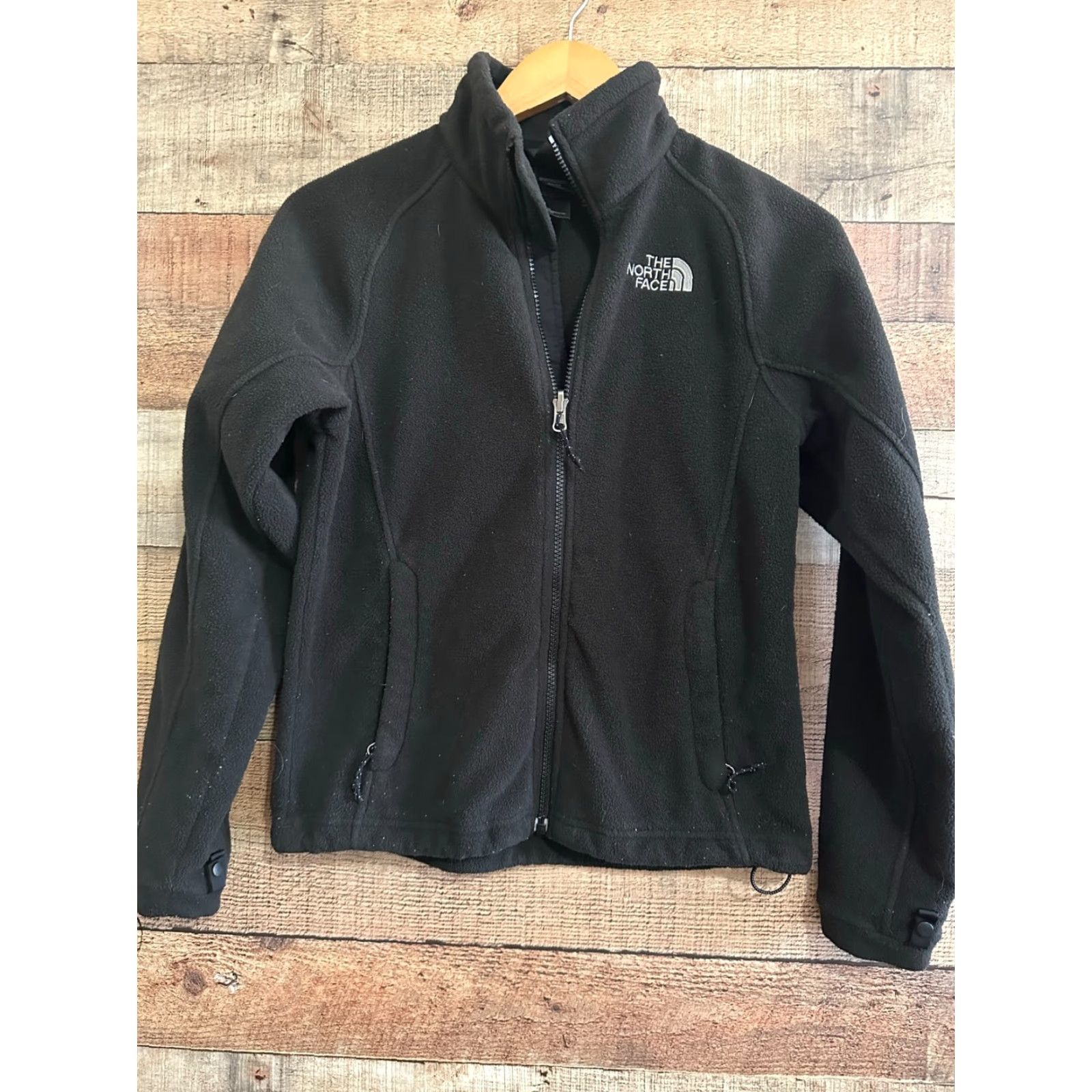 The North Face VINTAGE? No — actually not vintage. The North Face Womens Full Zip Up Fleece Jacket Long Sleeves Black XS Size XS / US 0-2 / IT 36-38 - 2 Thumbnail
