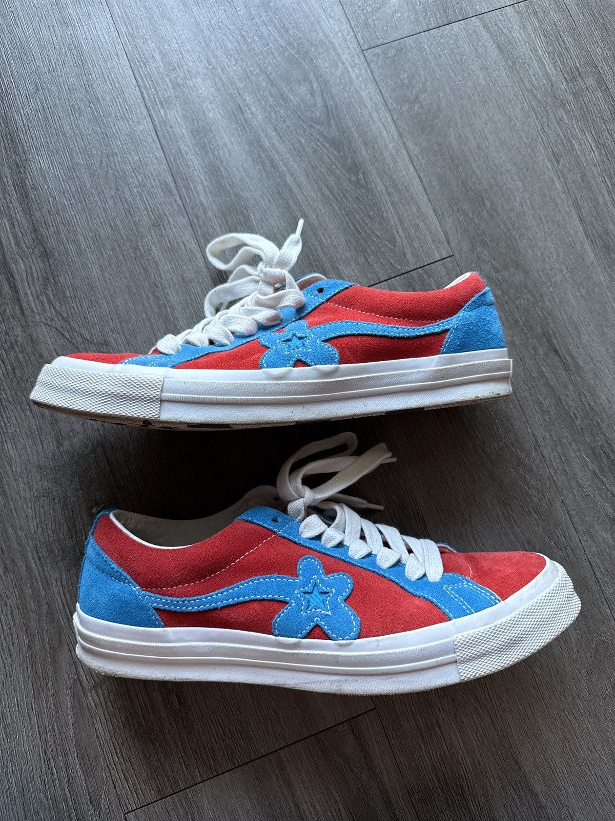 Converse × Golf le Fleur Golf Le Fleur Converse One Star - Molten Lava/Diva Blue Size US 9.5 / EU 42-43 - 1 Thumbnail