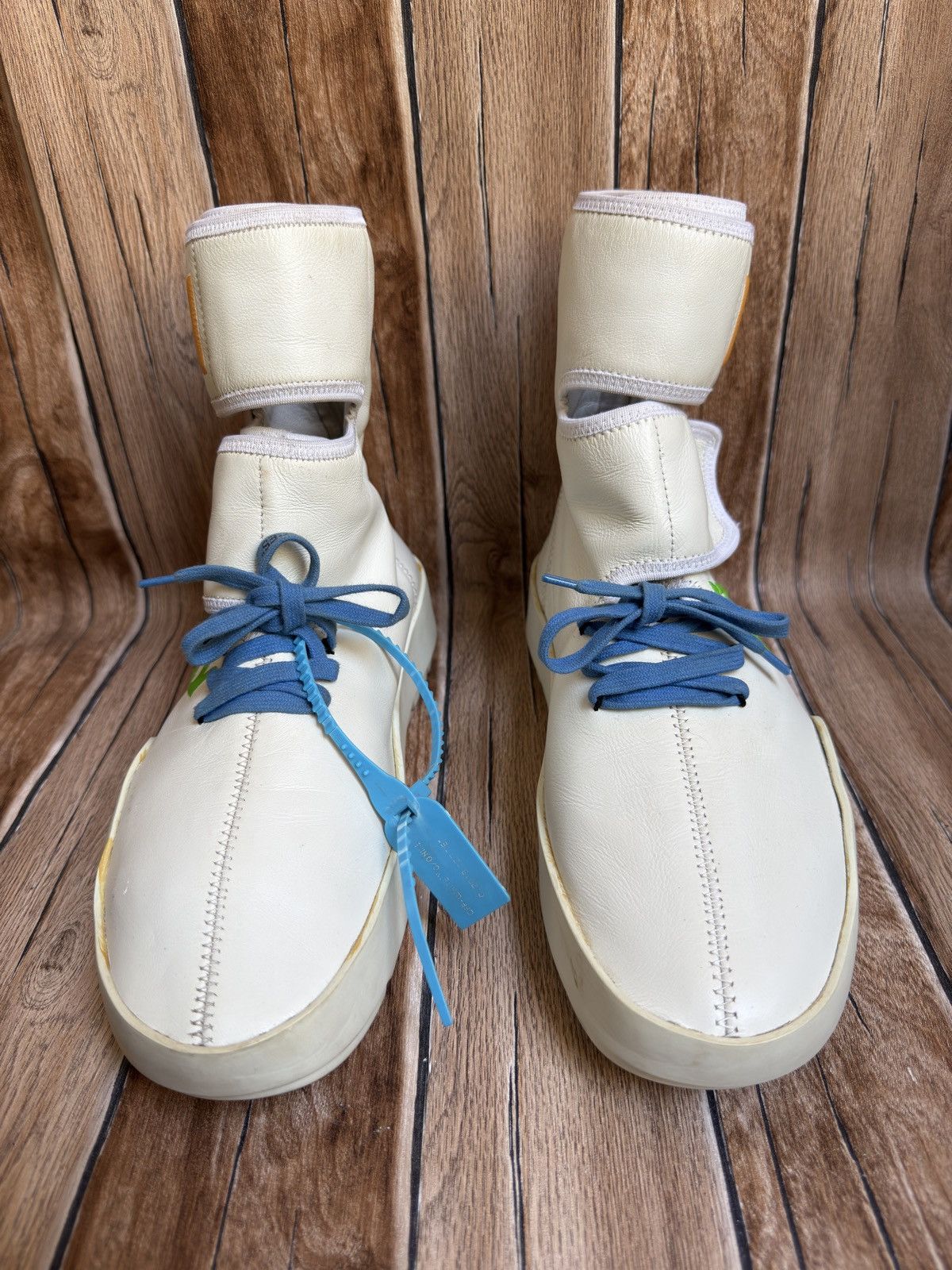 Off-White Polyurethane moto wrap sneakers Size US 11 / EU 44 - 5 Thumbnail