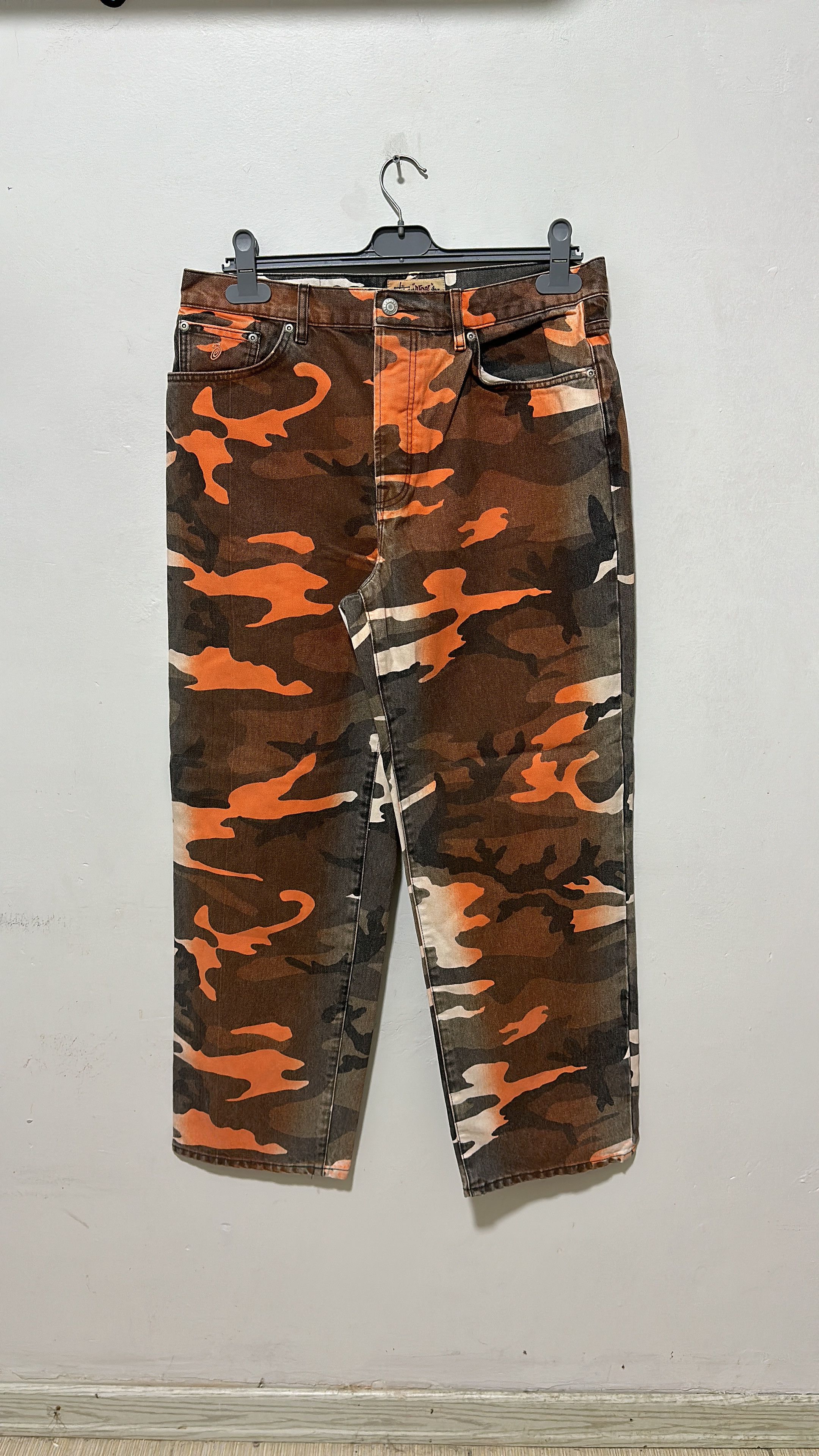 パンツ stussy BIG OL' JEAN REALTREE EDGE CAMO Buy Stussy Big Ol' Jean Realtree Edge 'Snow' - 116602P SNOW