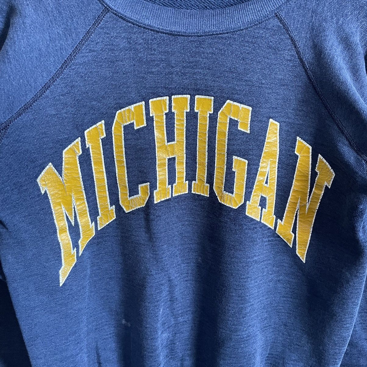 Vintage Vintage 80’s Michigan crewneck Size US S / EU 44-46 / 1 - 3 Thumbnail