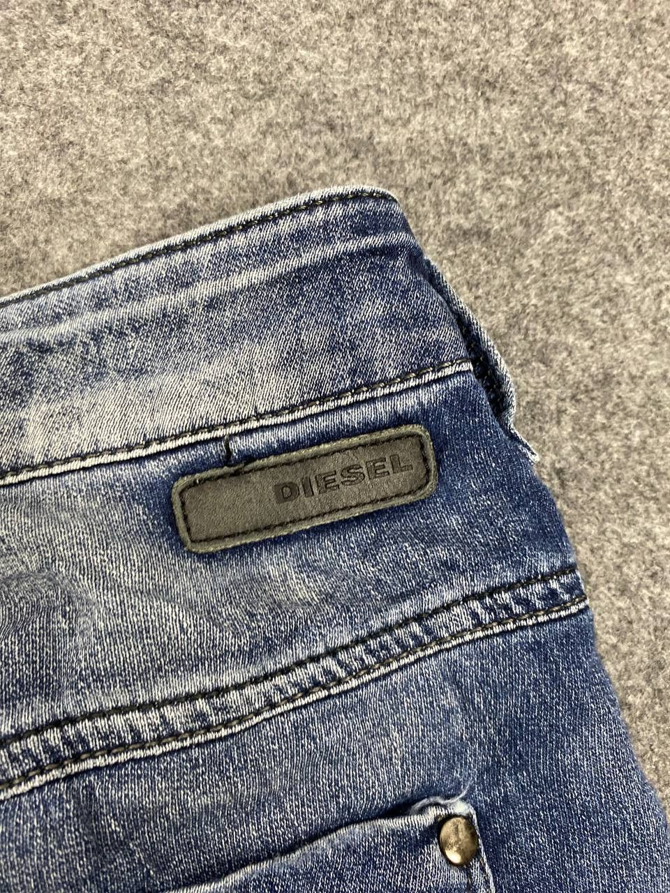 Diesel diesel sweatpants distressed denim Size 30" / US 8 / IT 44 - 4 Thumbnail