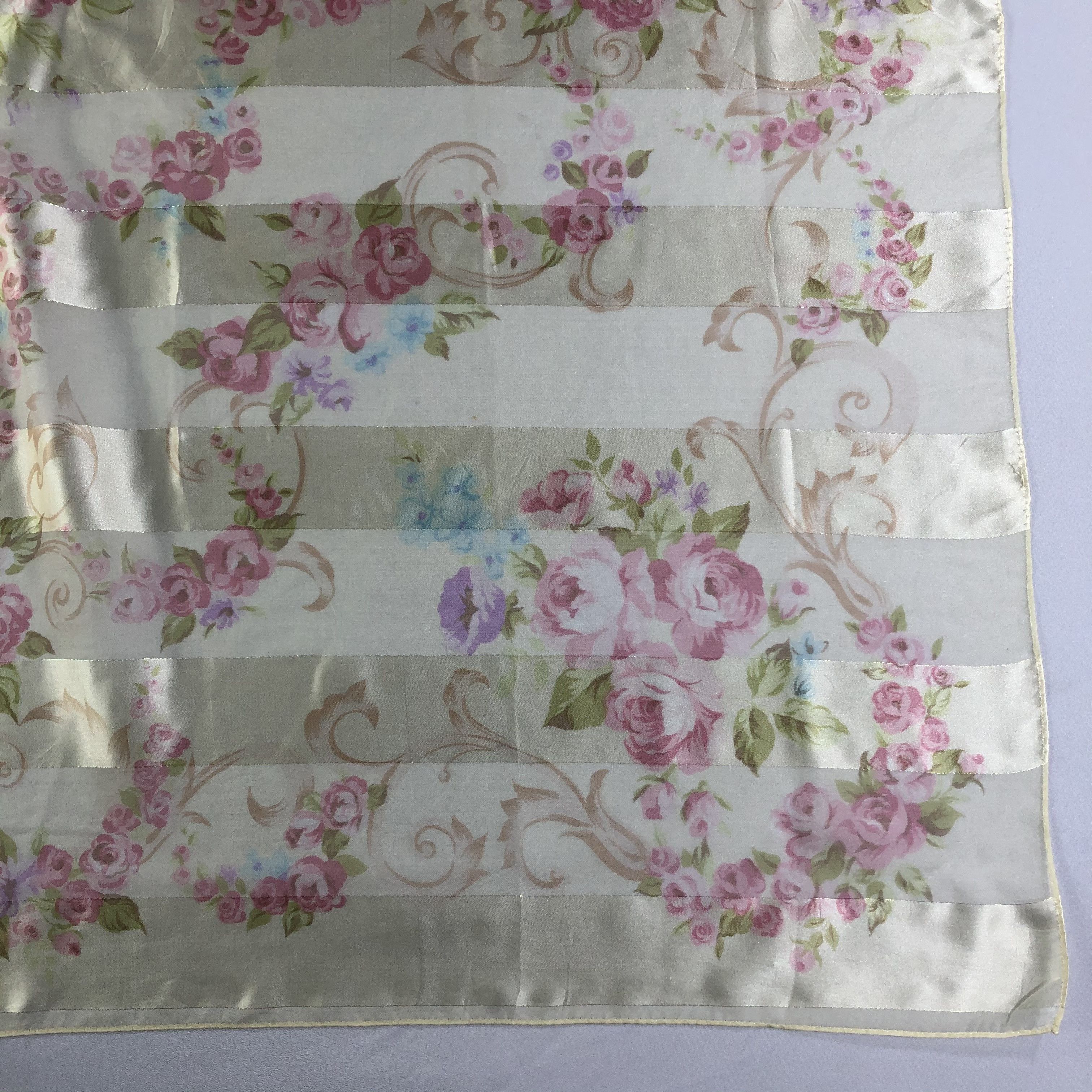 Vintage Vintage Silk Scarf Size ONE SIZE - 7 Thumbnail