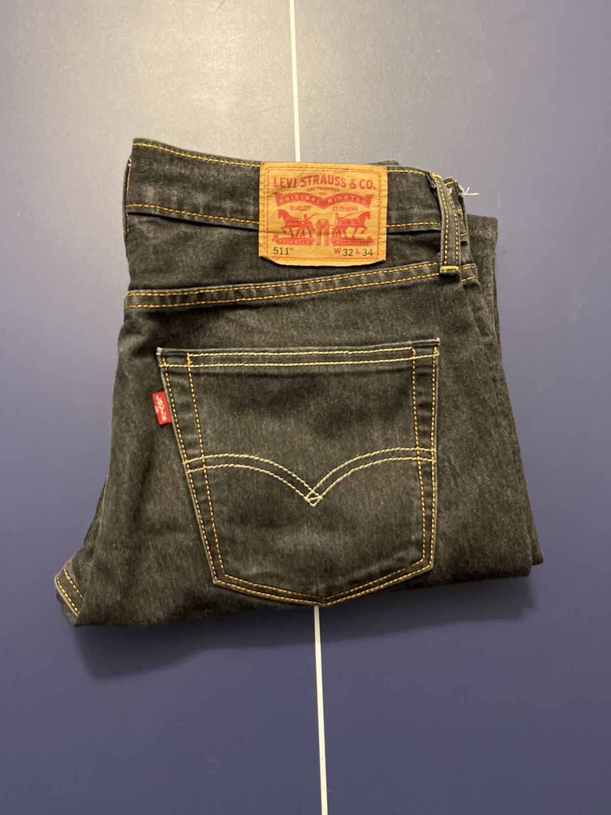 Levi's LEVI’S Black Vintage Jeans Size US 32 / EU 48 - 4 Thumbnail