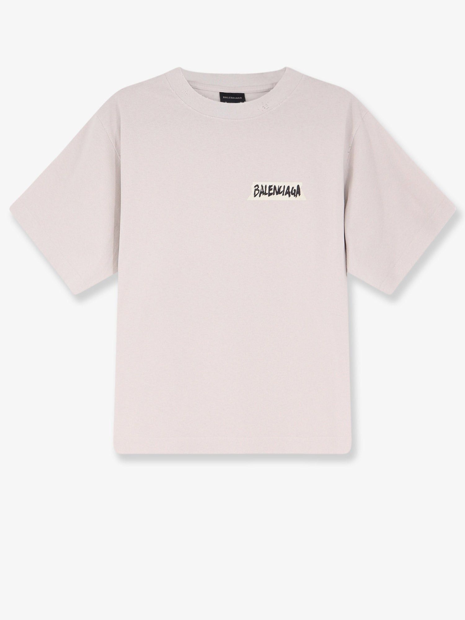 Balenciaga Cotton T-Shirt Tag Size Xs Women - Usa Tariffs Included in Beige, Women's