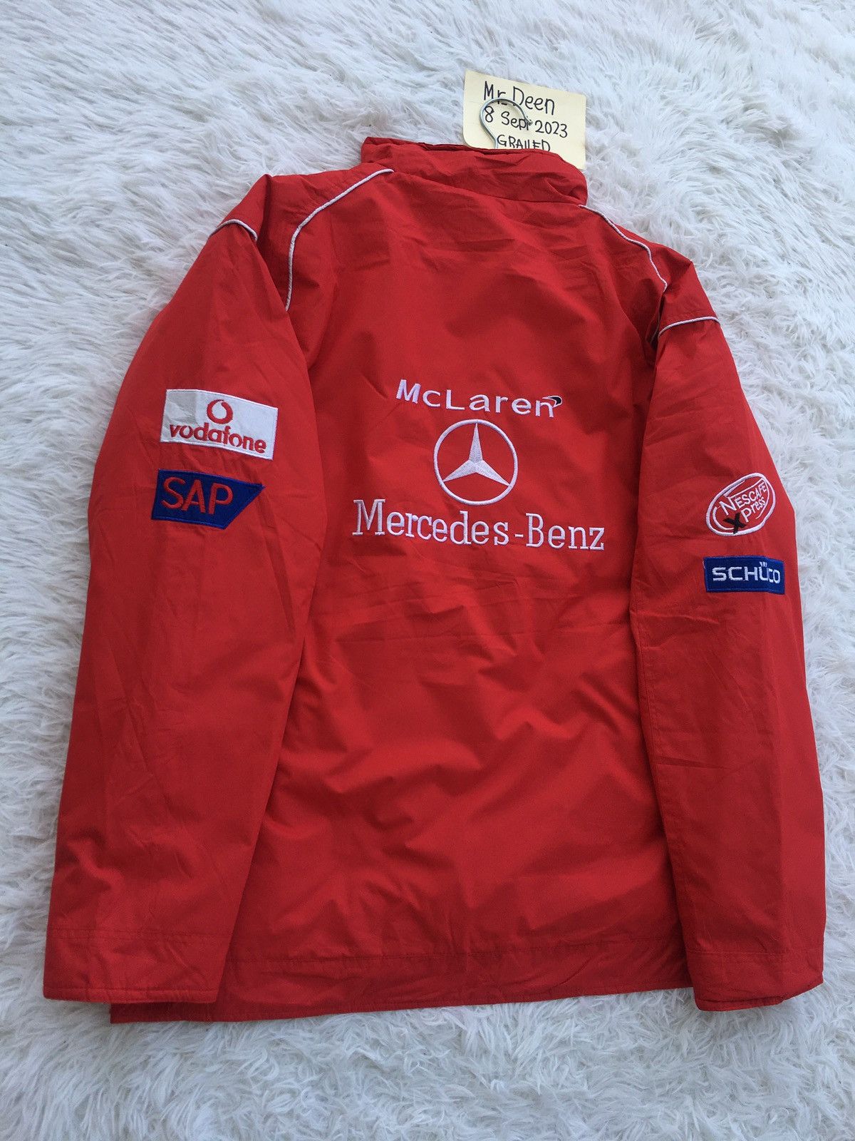 Formula 1 Rare Mercedes Benz x Johnie Walker Racing Jacket Size US XL / EU 56 / 4 - 14 Thumbnail