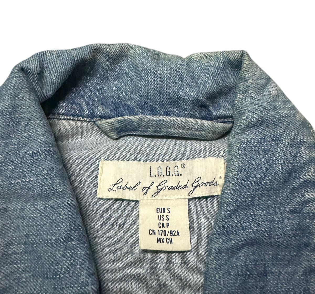 H&M × L.O.G.G. L.O.G.G by H&M type 2 denim jacket Size US S / EU 44-46 / 1 - 5 Thumbnail