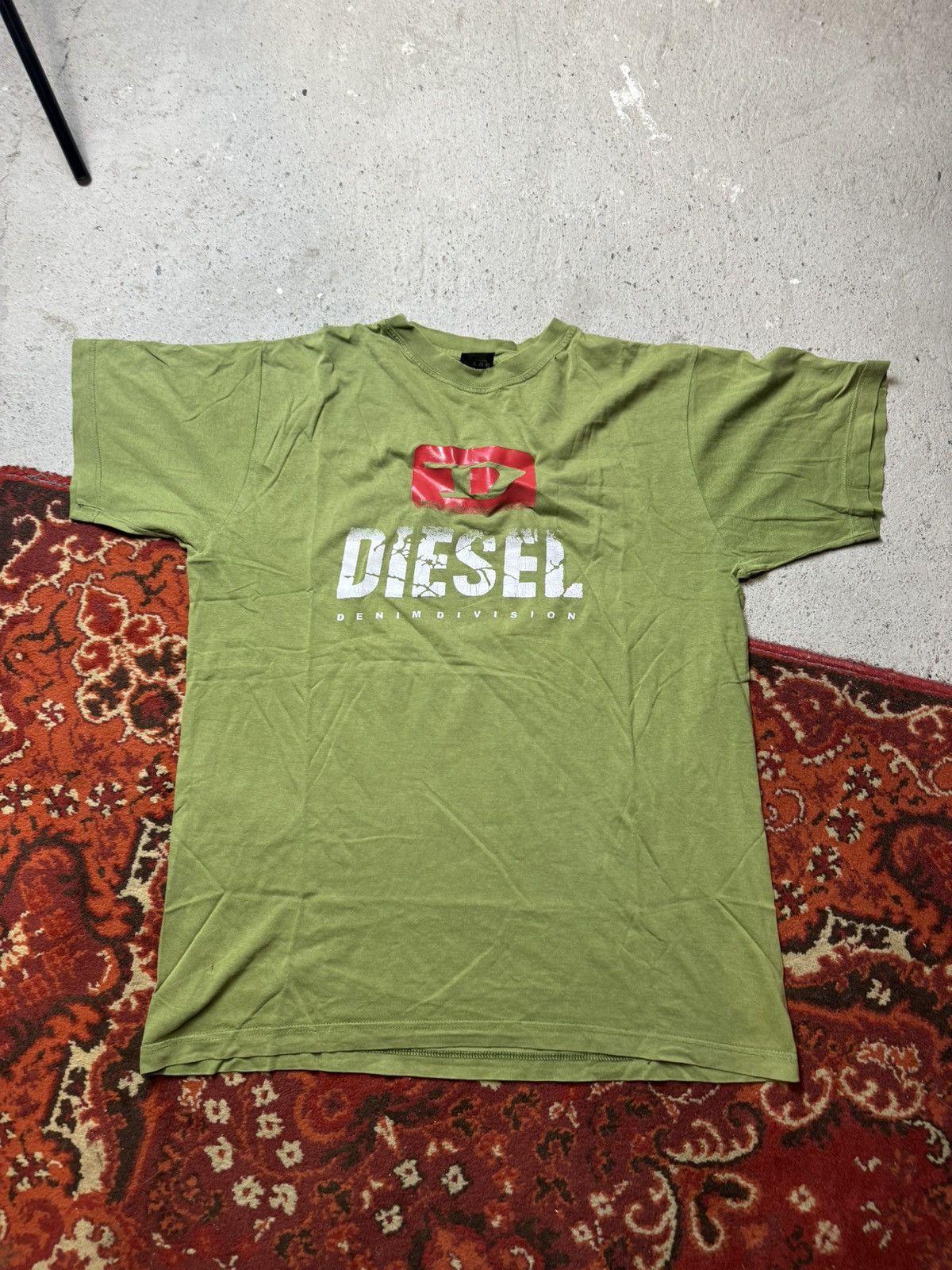 Japanese Brand × Vintage Vintage Y2K Diesel Style Punk Big Archive