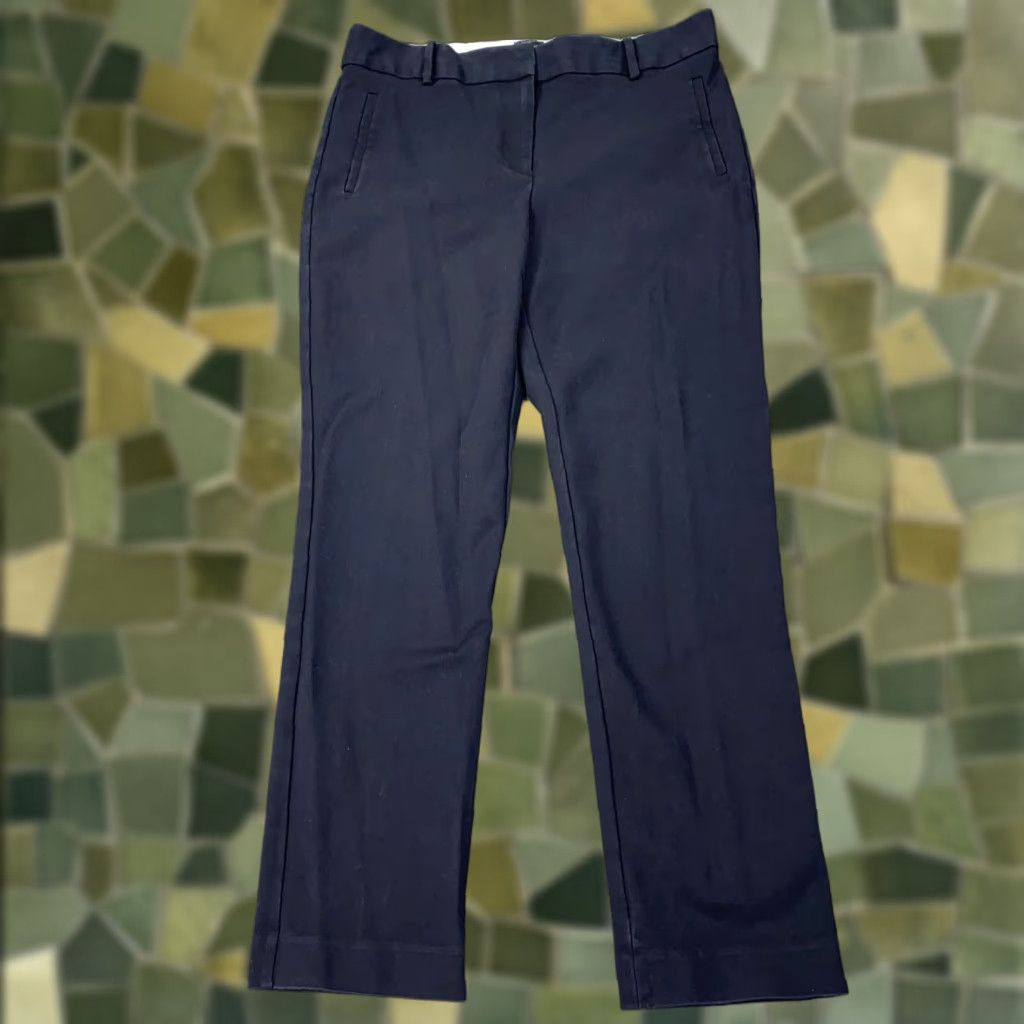 Talbots Talbots Pants Womens 8P Petite Black Newport Stretch Ankle Chino Trousers Size 30" / US 8 / IT 44 - 1 Thumbnail