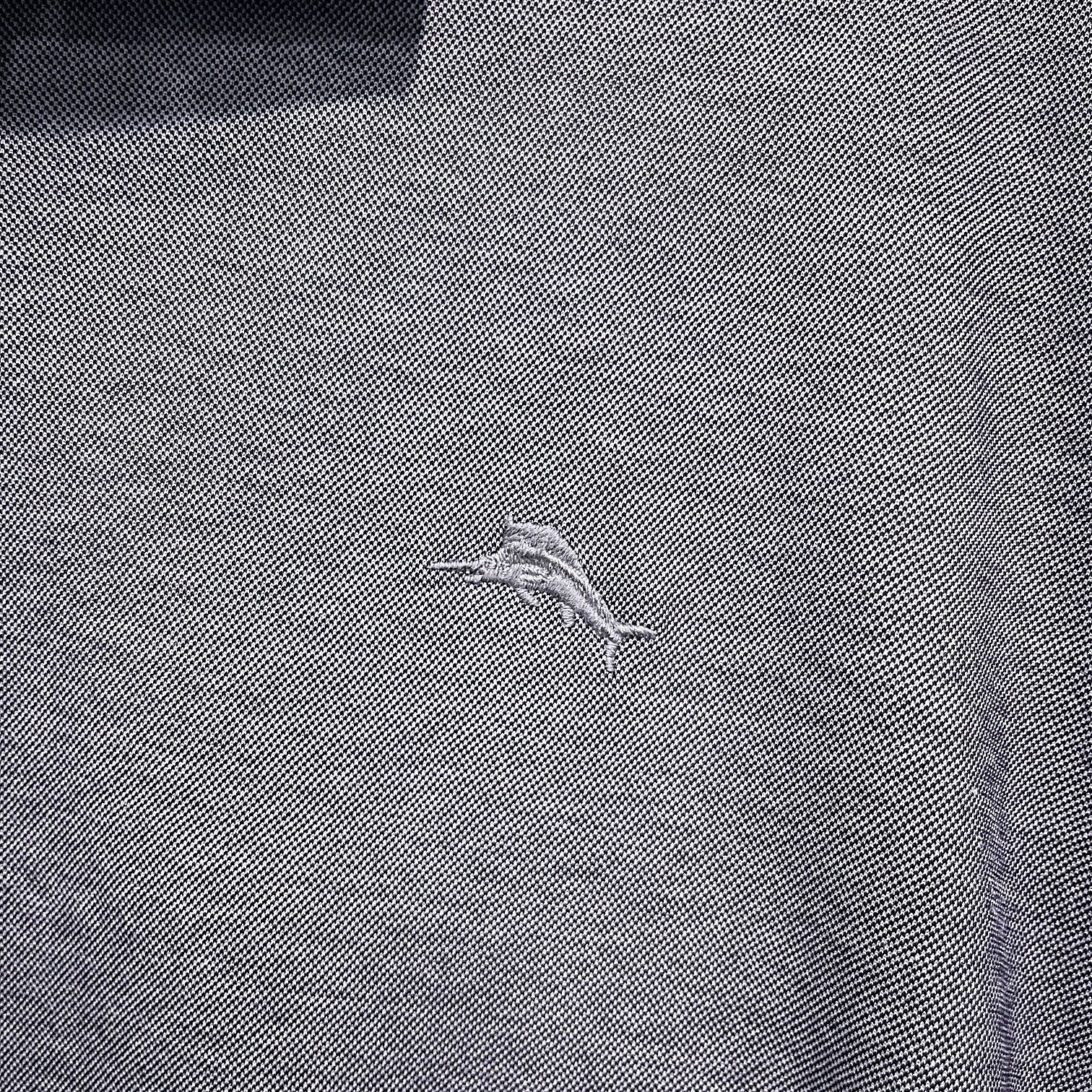 Tommy Bahama Tommy Bahama Supima Pique Polo Shirt Gray Black Mens XXXL Size US XXL / EU 58 / 5 - 3 Thumbnail