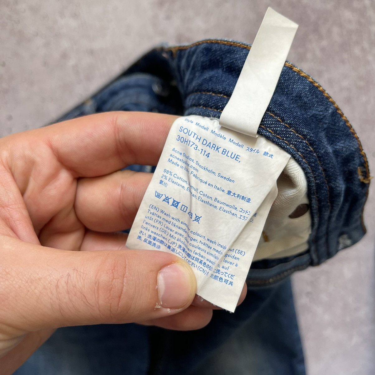 Acne Studios Acne Studios 30H173-114 Bla Konst made in Italy Size 30" / US 8 / IT 44 - 6 Thumbnail