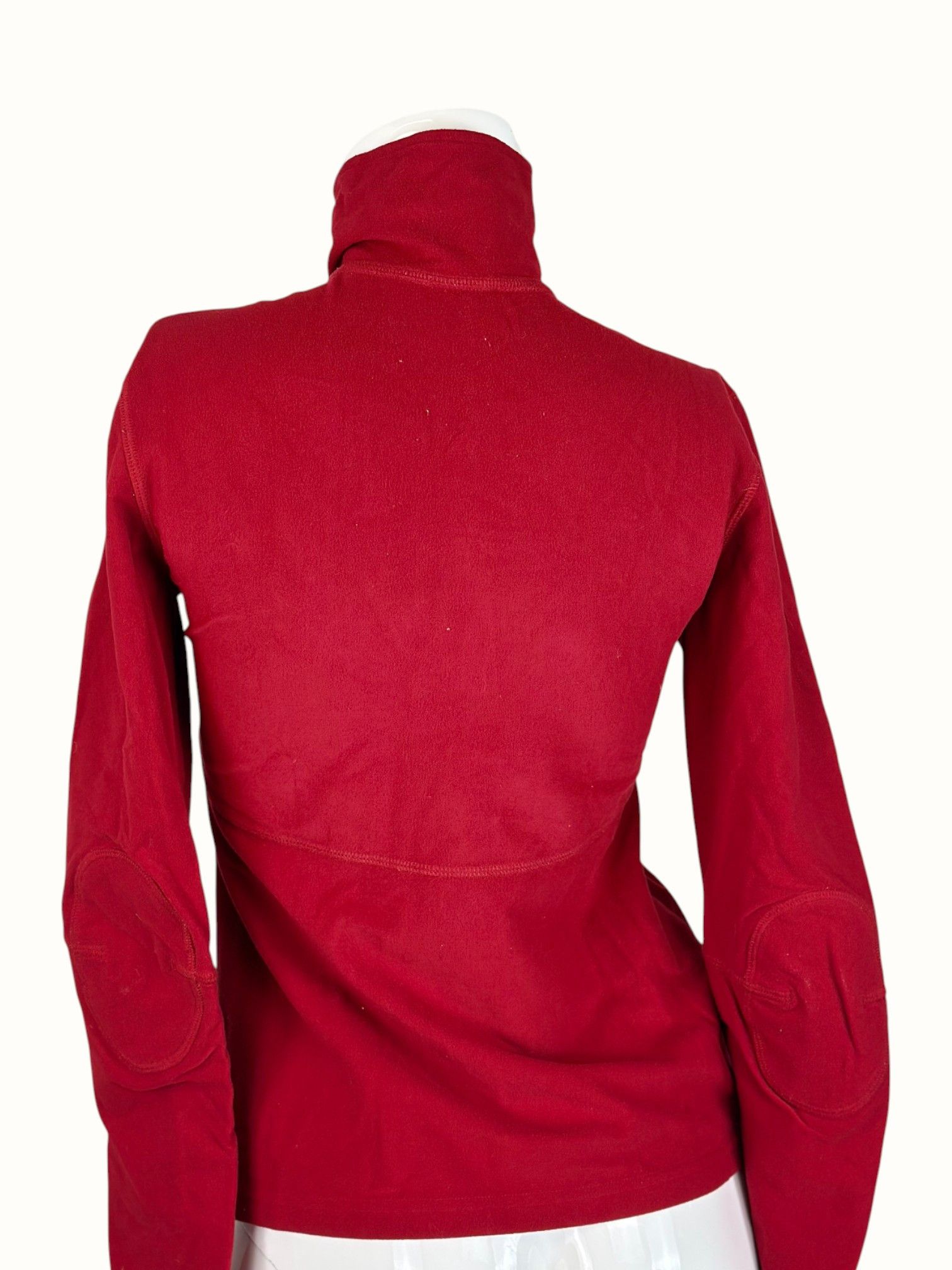 Prada Prada Red Quarter Zip Pullover Size US S / EU 44-46 / 1 - 6 Thumbnail