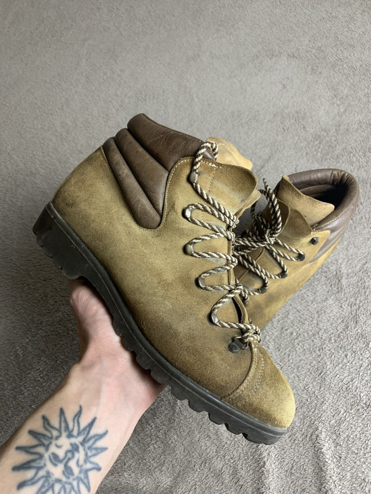 Vintage Raichle Vibram Rare vintage leather boots Timberland Danner Size US 8 / EU 41 - 3 Thumbnail