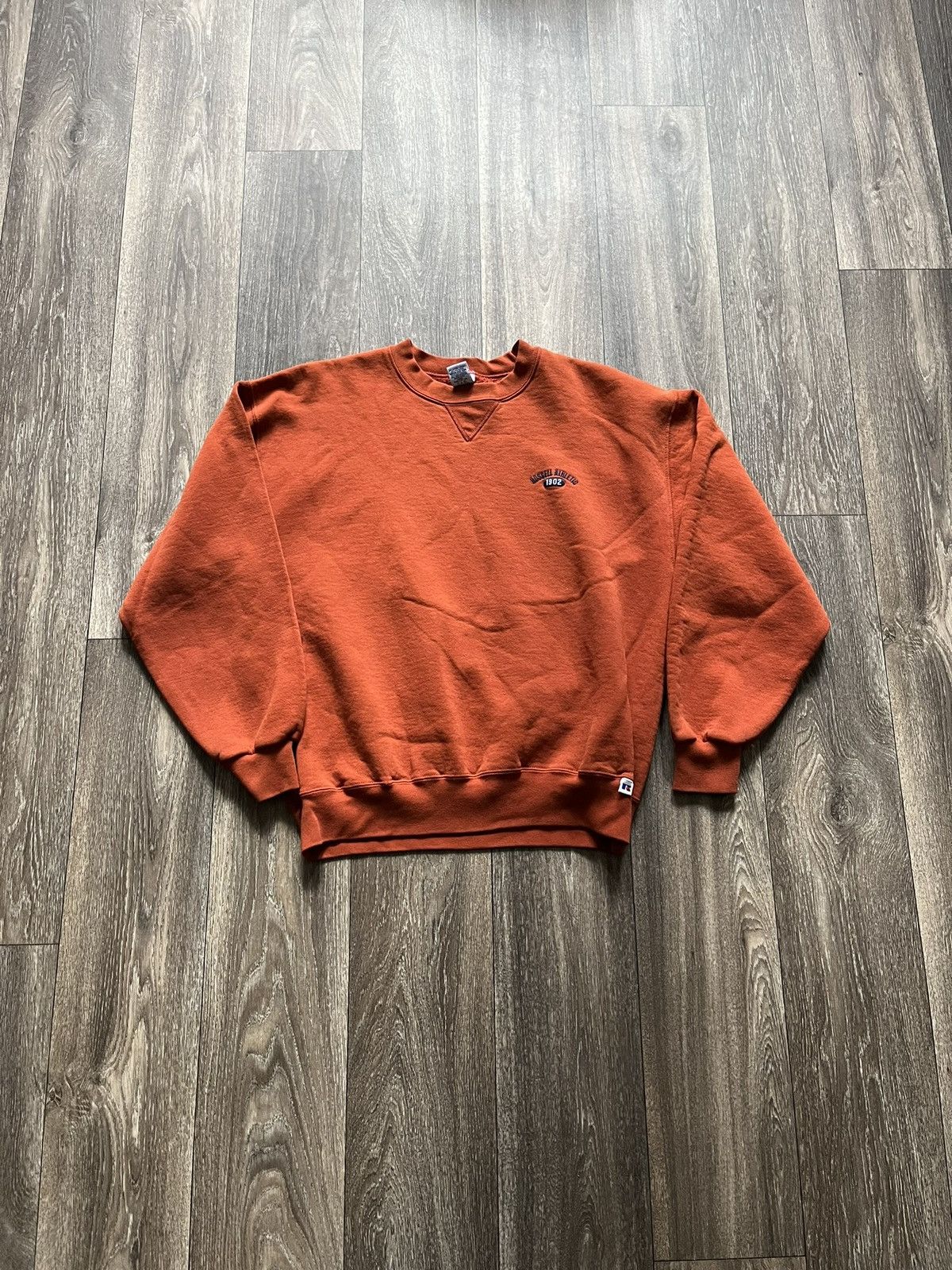 Russell Athletic Vintage Russell Athletic Logo Sweatshirt Size US L / EU 52-54 / 3 - 1 Thumbnail