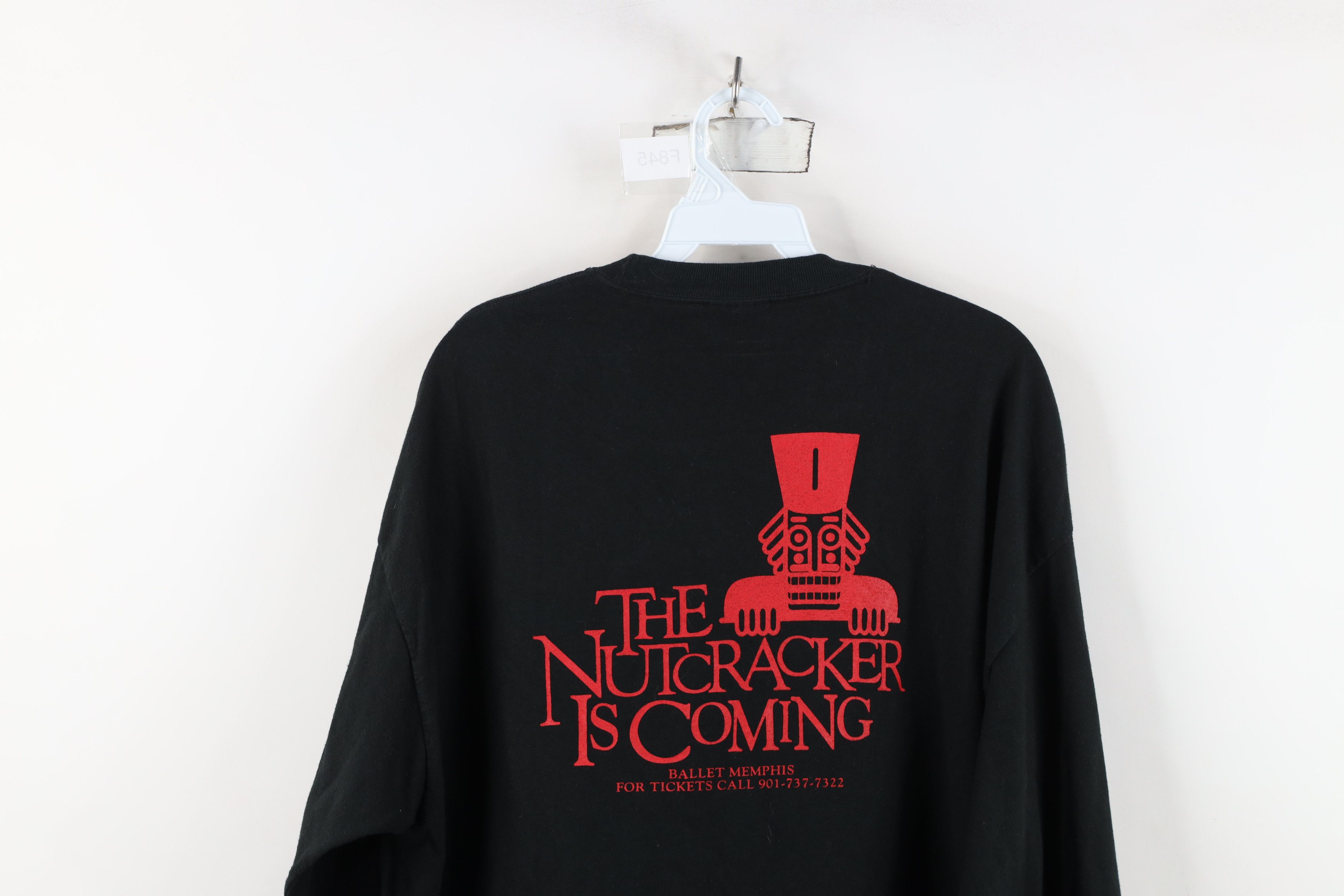Vintage Vintage 90s Ballet The Nutcracker Long Sleeve T-Shirt Size US XL / EU 56 / 4 - 14 Thumbnail