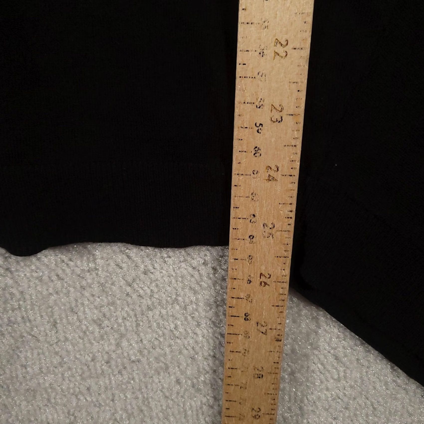 Vintage Chico's Sweater Womens XL Black Turtleneck Sharkbite Hem Tunic Size XL / US 12-14 / IT 48-50 - 5 Thumbnail