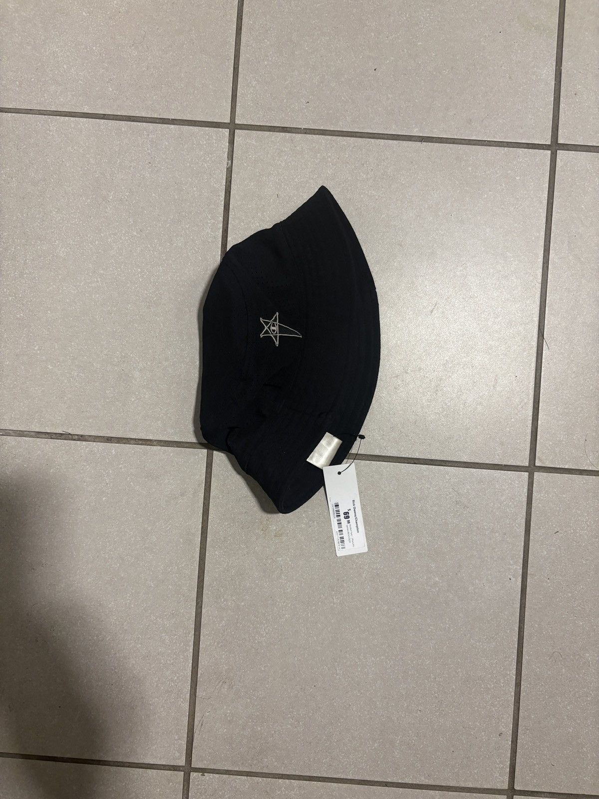Champion × Rick Owens × Rick Owens Drkshdw Rick Owens x Champion Bucket Hat Size ONE SIZE - 1 Thumbnail