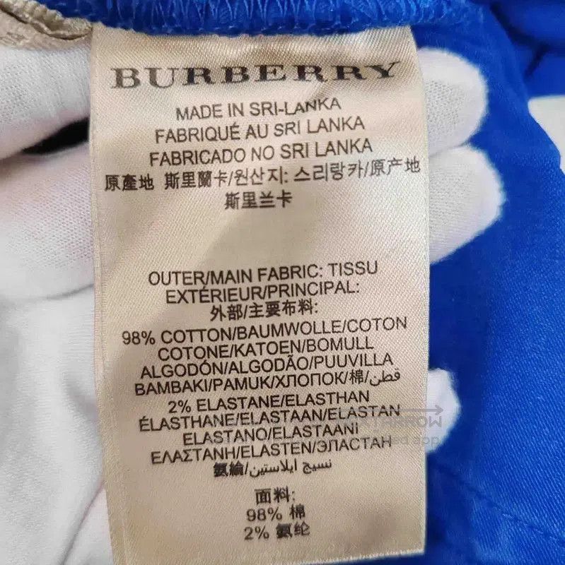 Burberry Burberry Blue Cotton Women's Denim Pants. Size 27" / US 4 / IT 40 - 4 Thumbnail